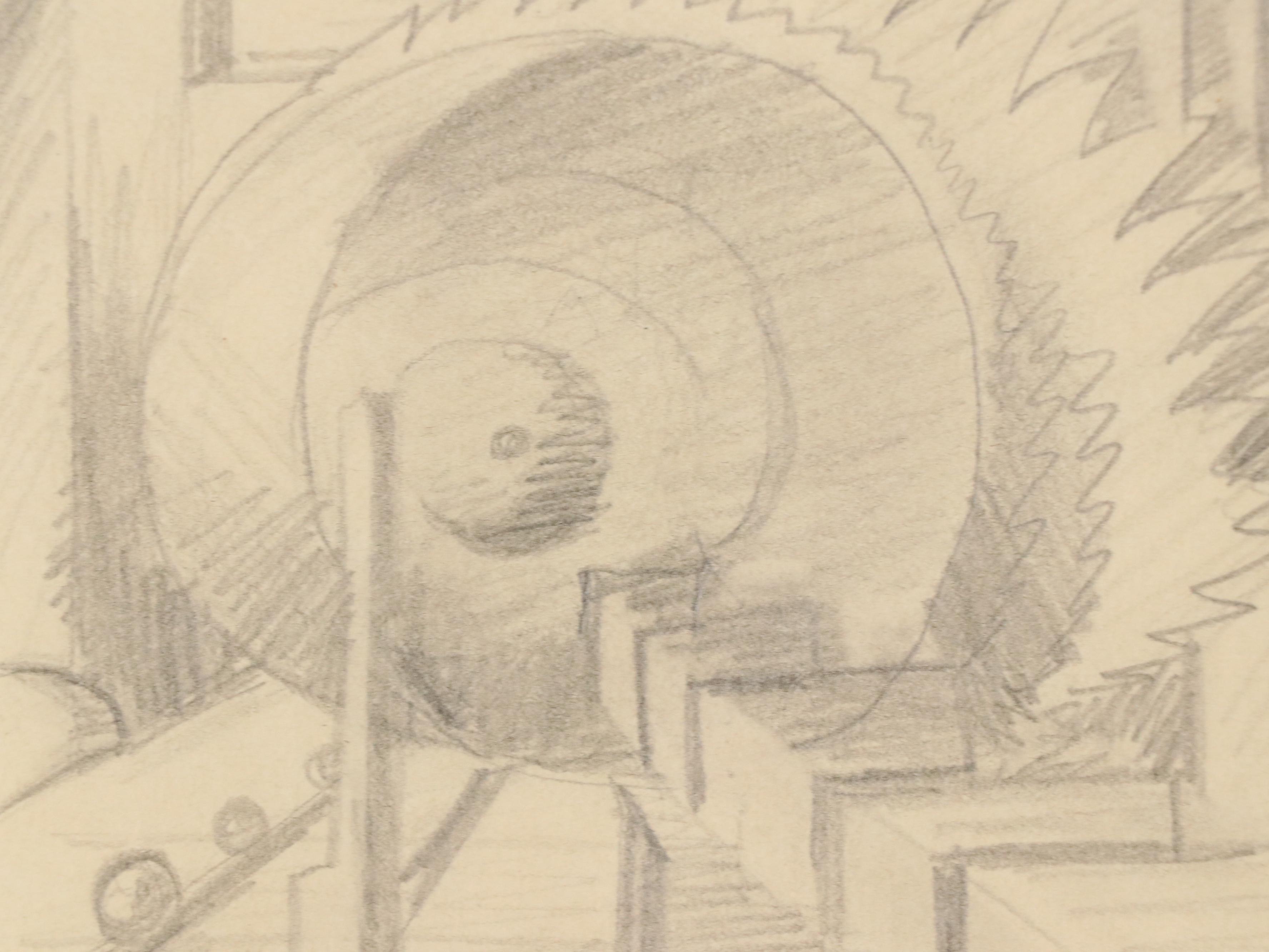 Charles Ragland Bunnell Modern Graphite Drawings, 1939