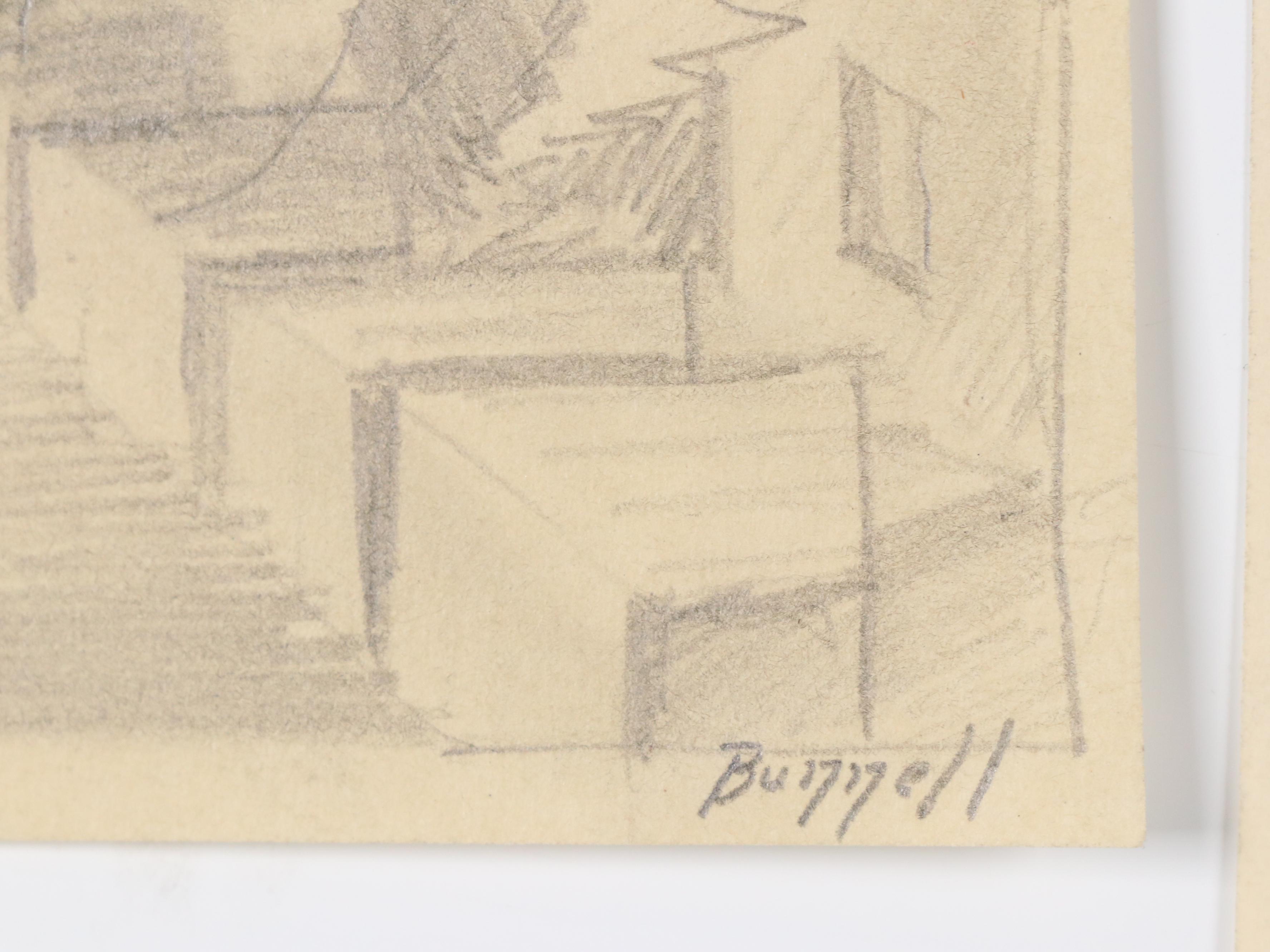 Charles Ragland Bunnell Modern Graphite Drawings, 1939