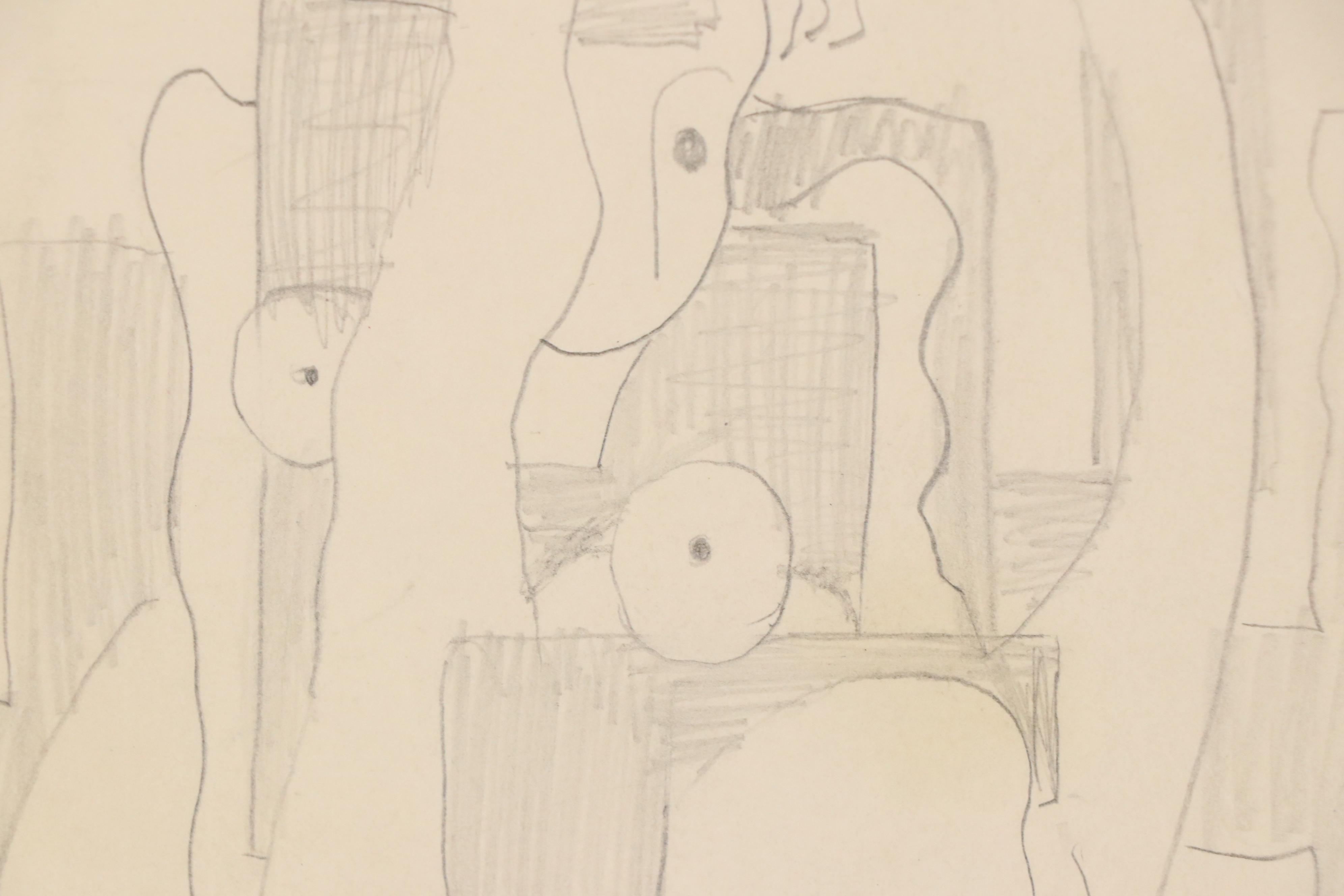 Charles Ragland Bunnell Modern Graphite Drawings, 1939