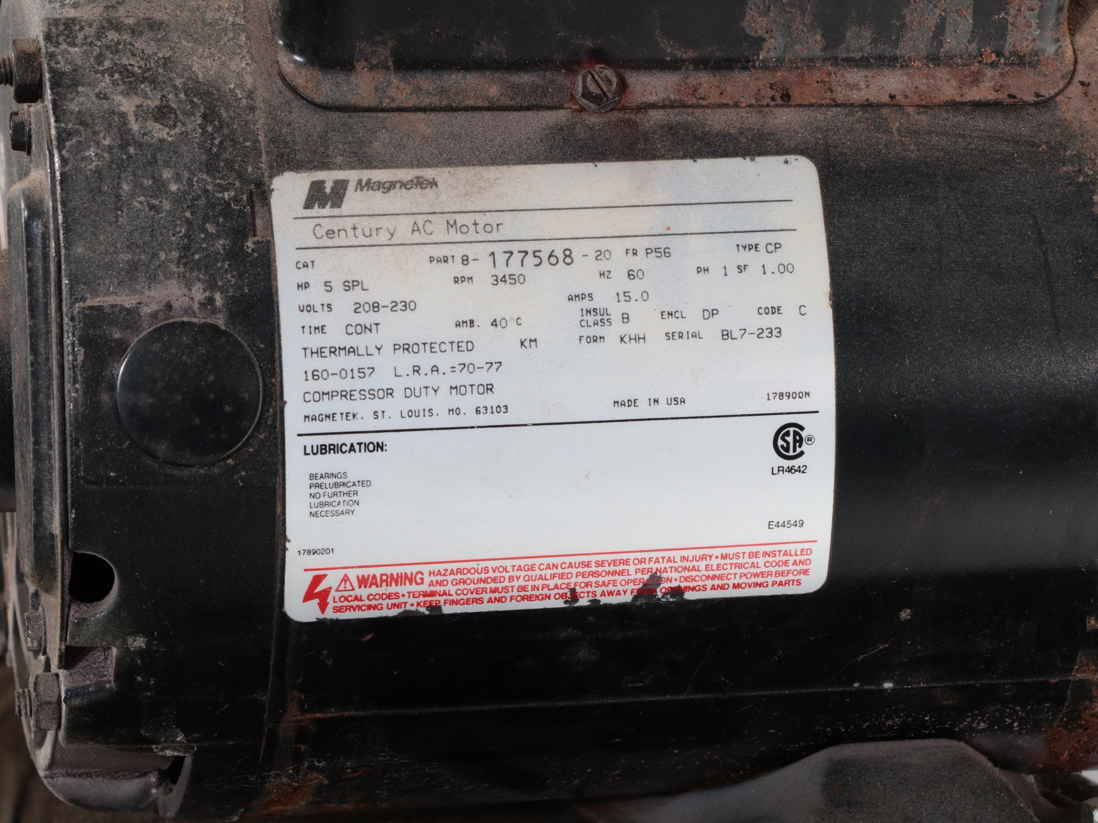 Sanborn Black Max Air Compressor, Central Machinery Router & Table, Ladder