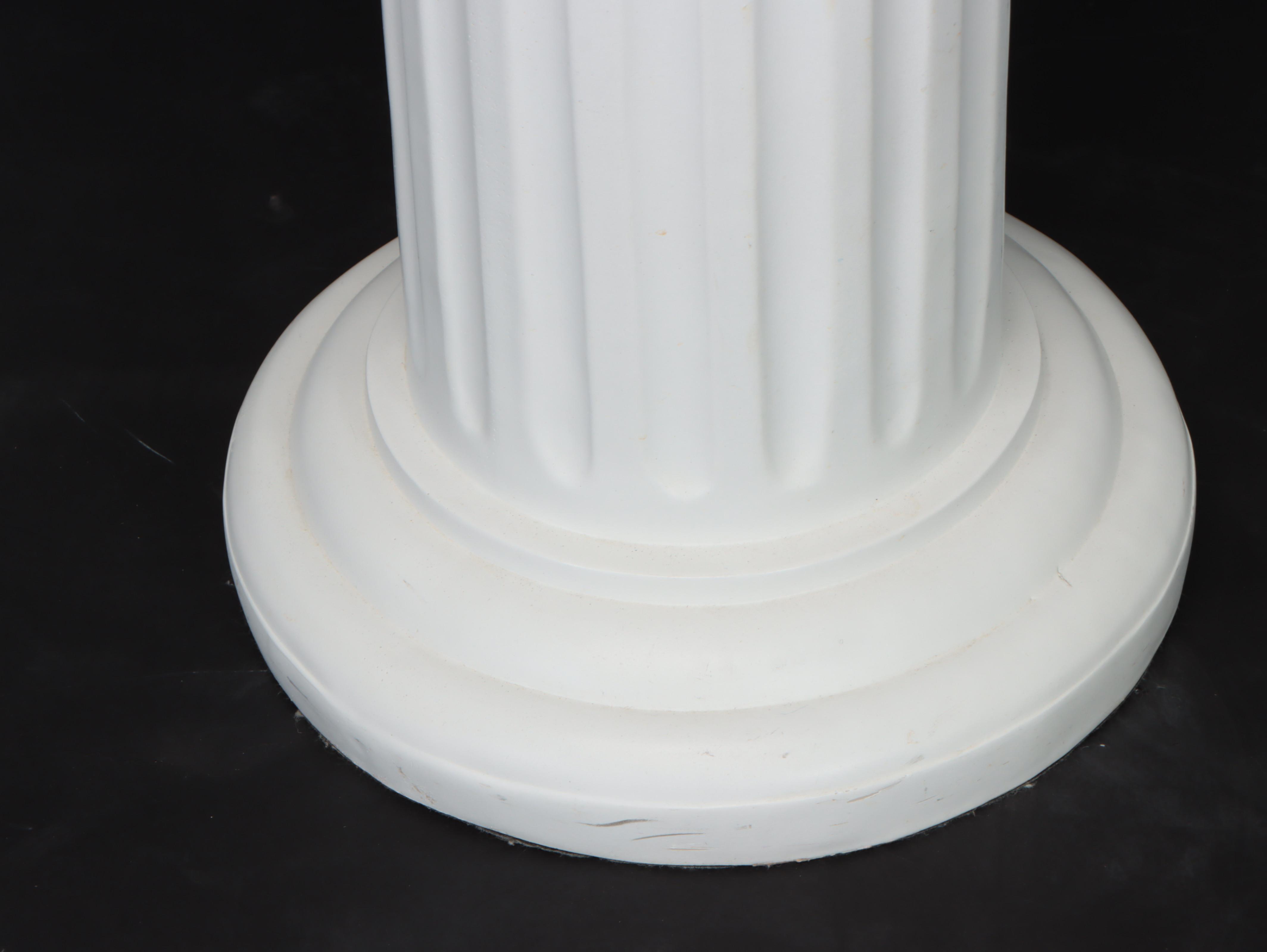 Neoclassical Style Resin Pillar