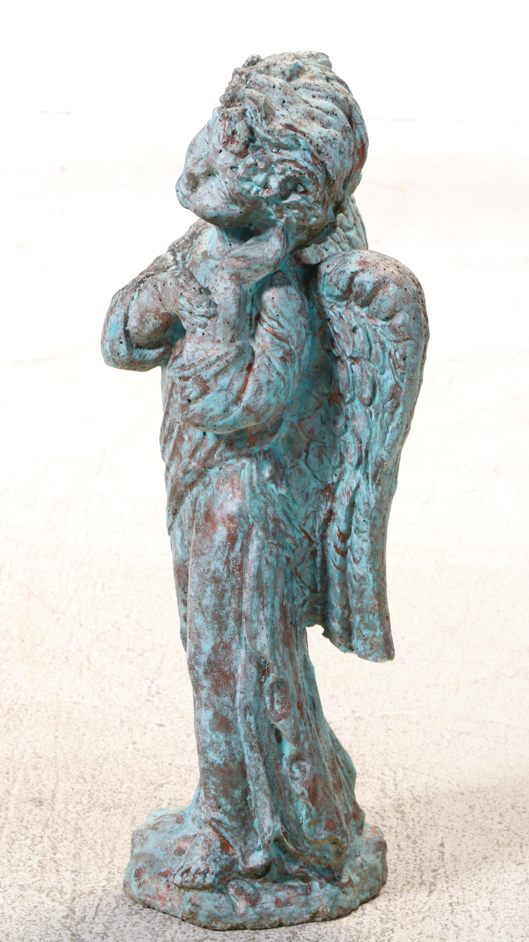Concrete Angel Garden Statue