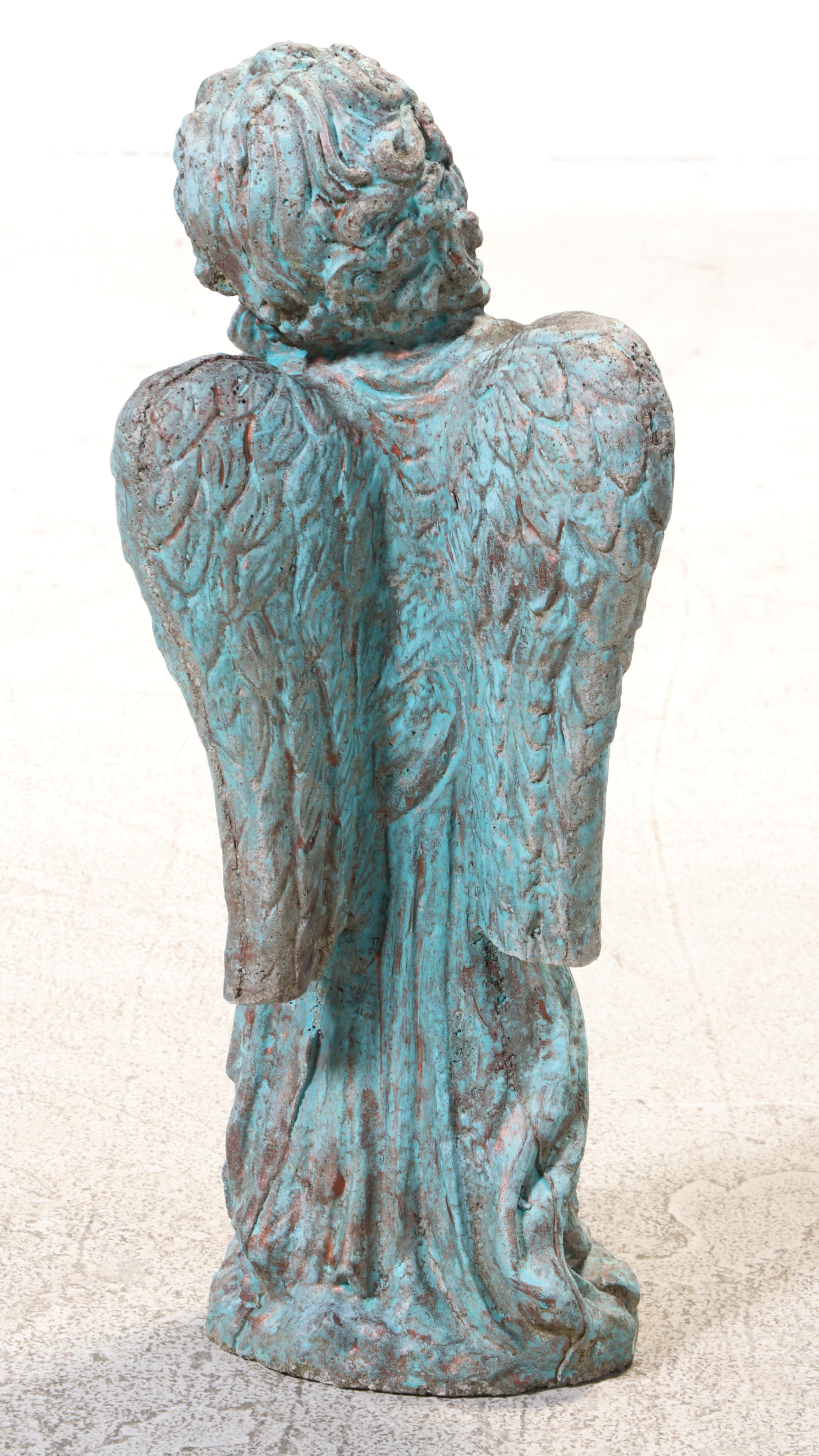 Concrete Angel Garden Statue