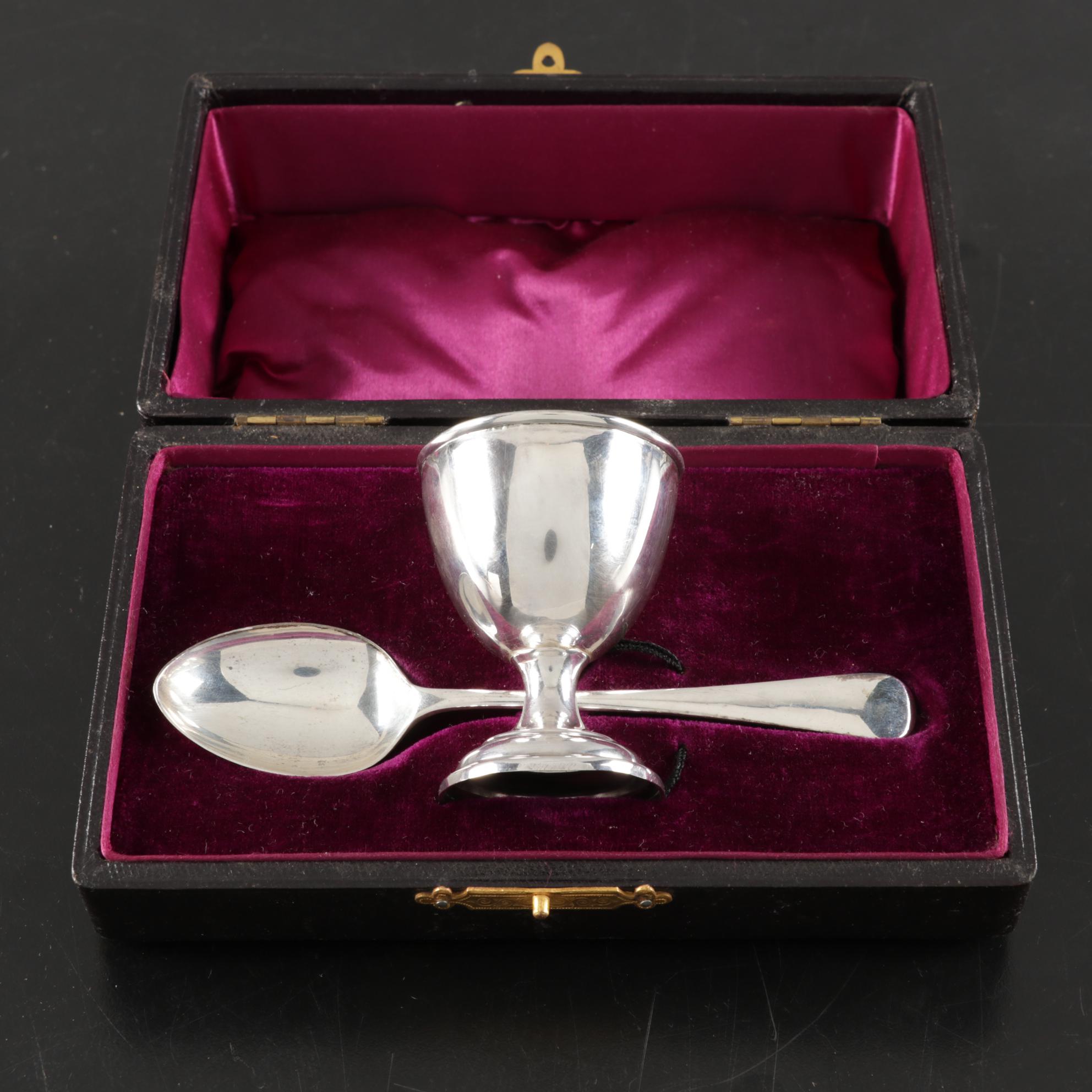 Sterling Silver Baby and Novelty Collection Featuring Baby Birth Record Rattle