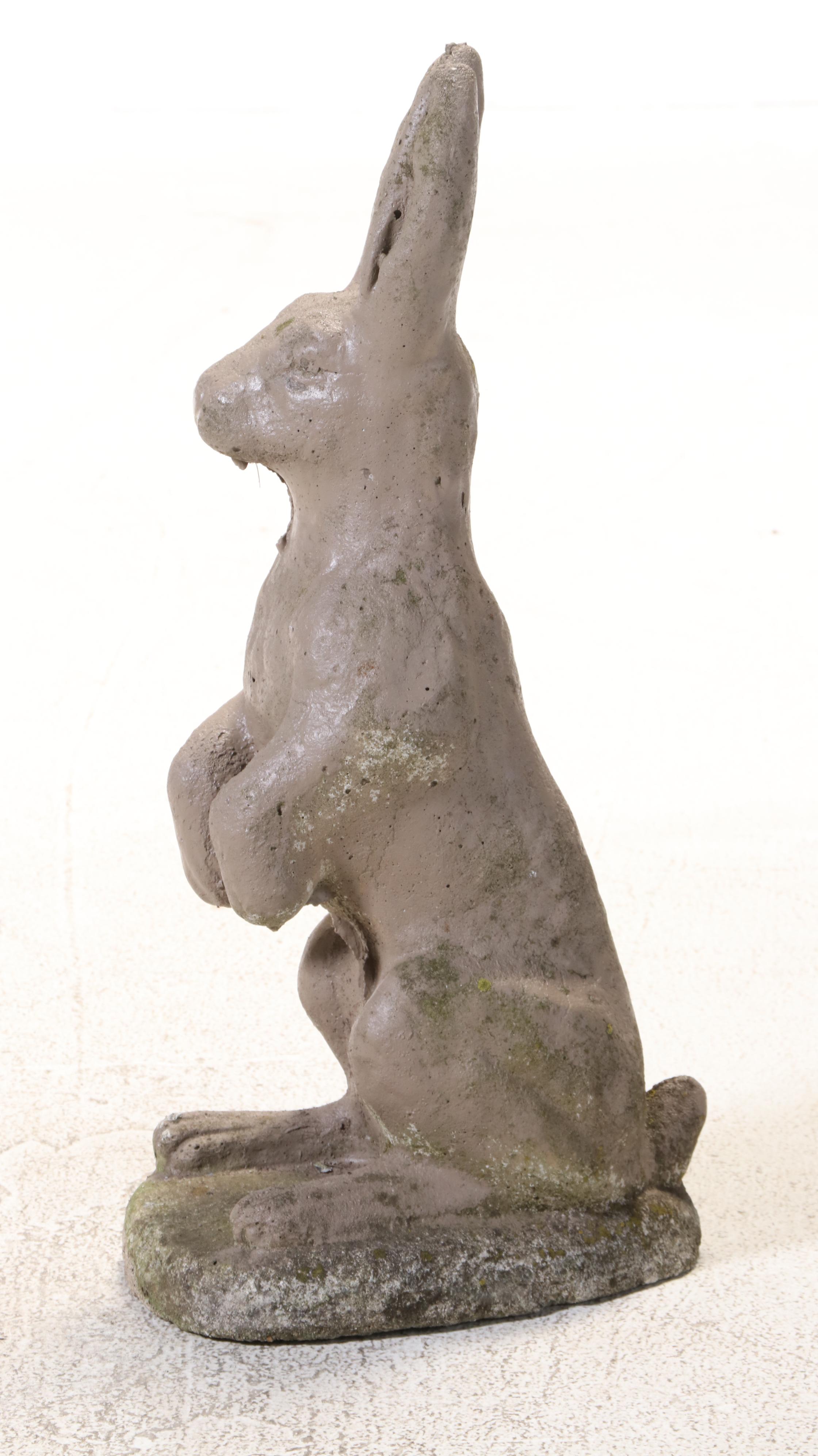 Concrete Rabbit Garden Statue