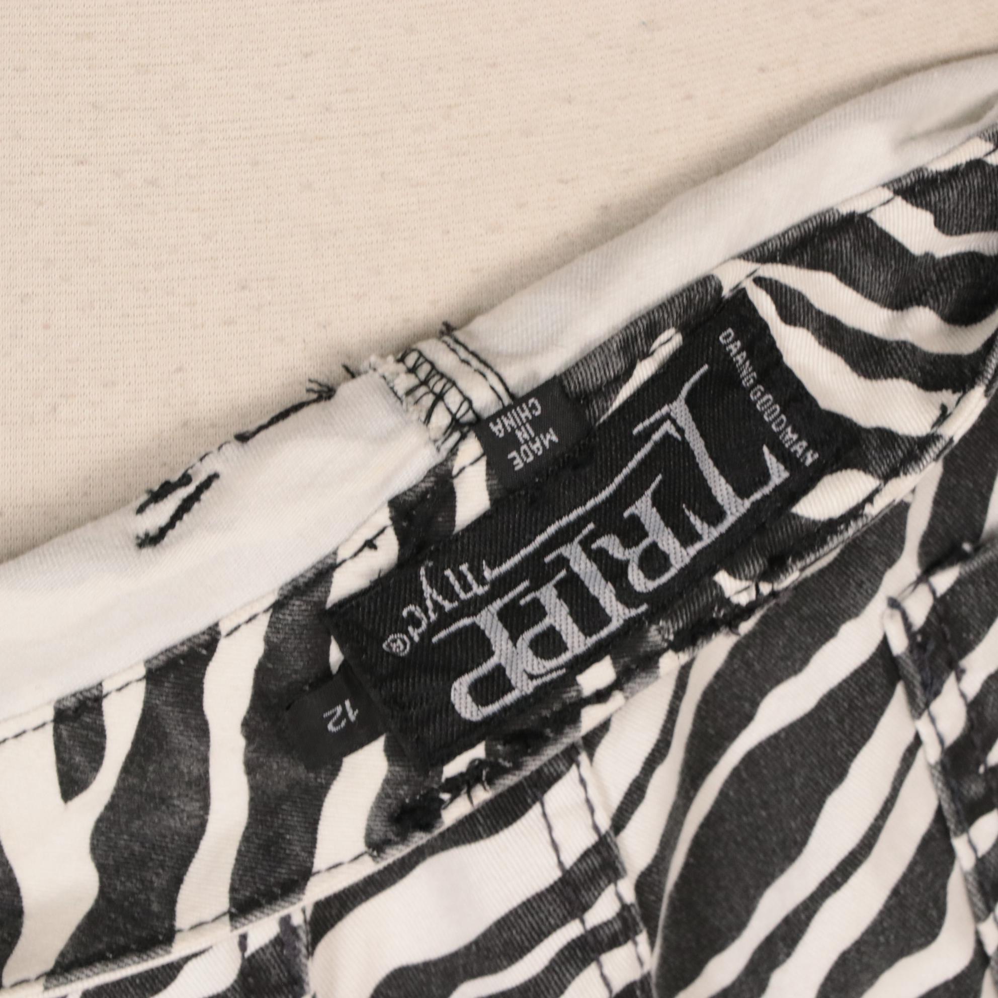 Tripp NYC Zebra Print Jeans