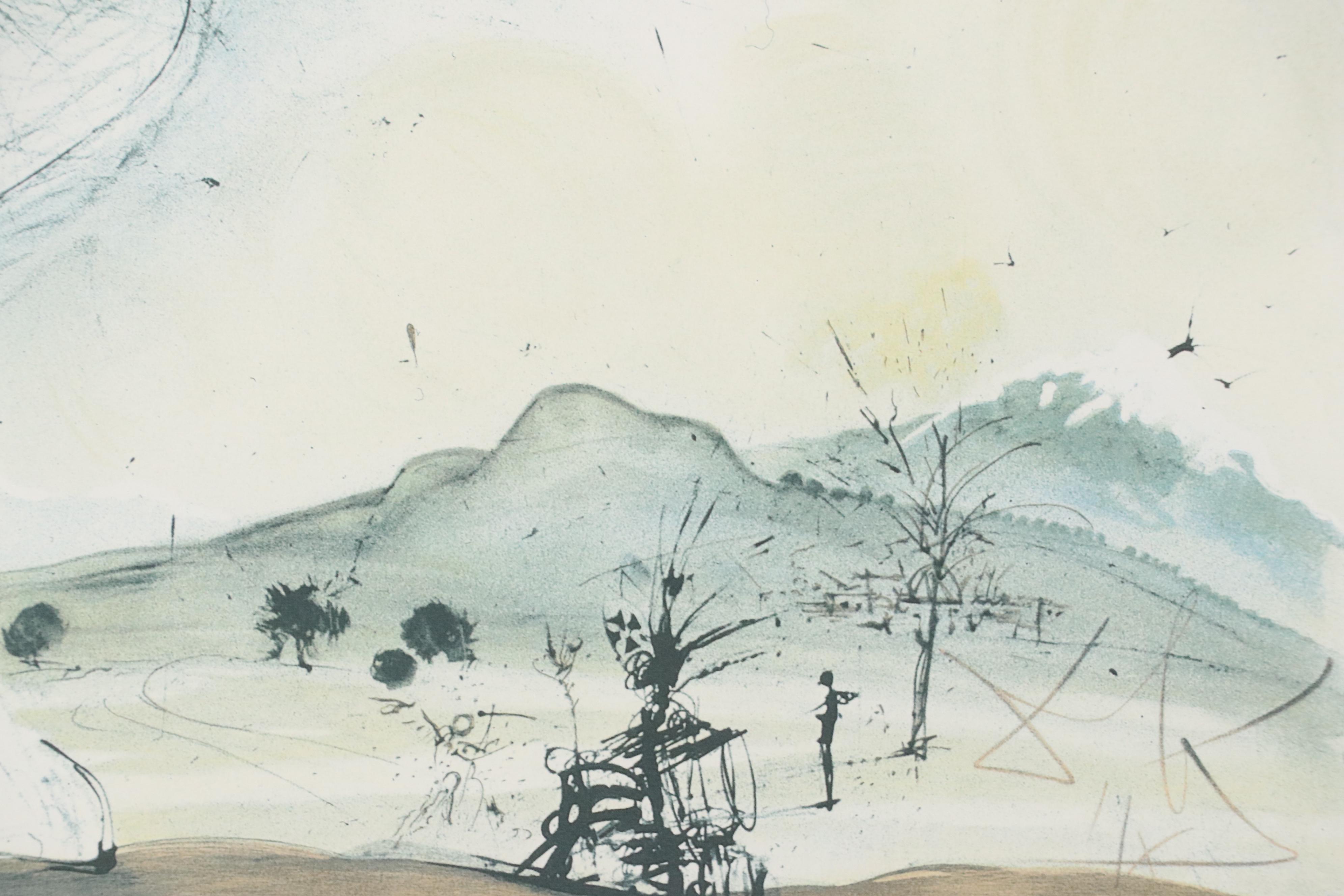 Offset Lithograph After Dali "El Cid," 2001