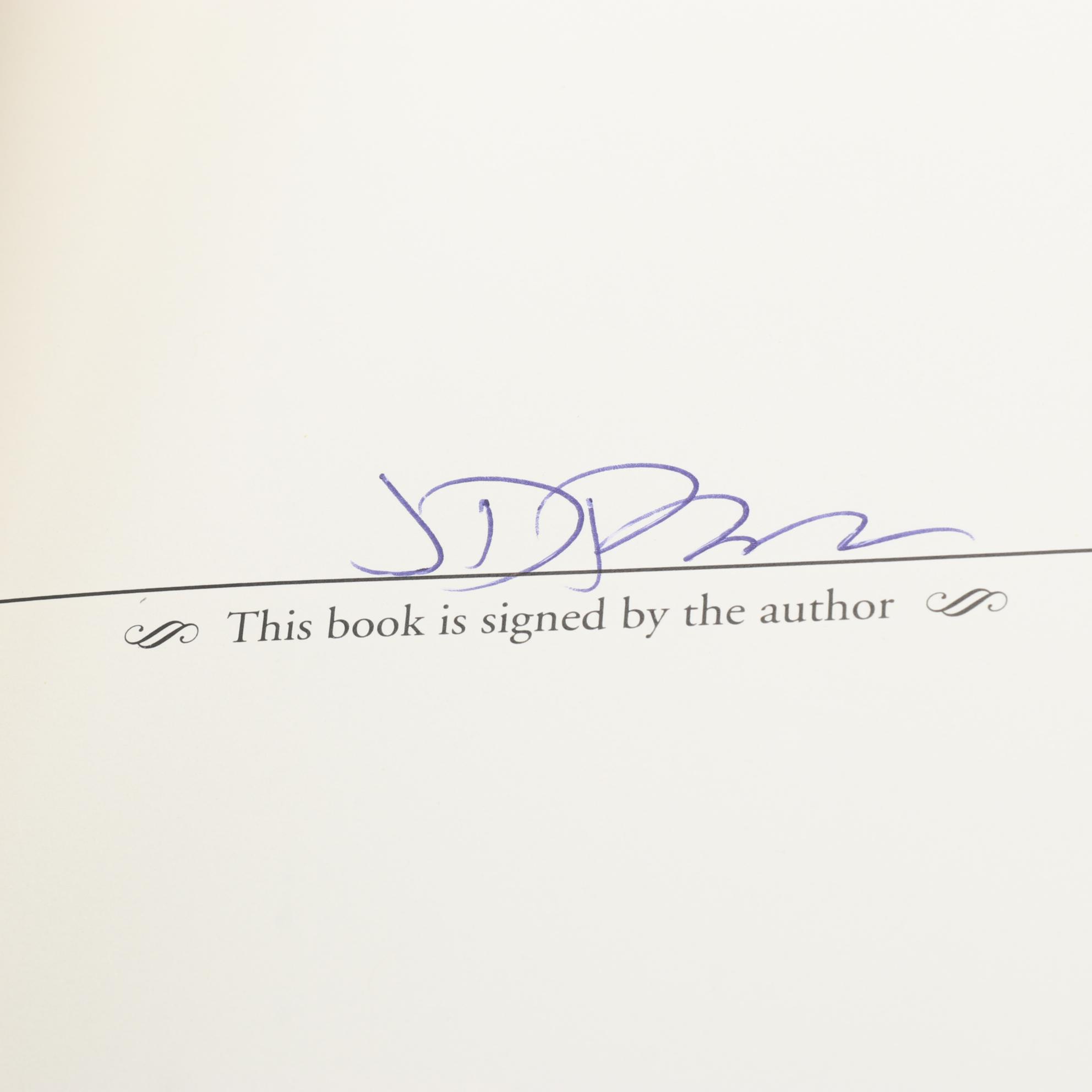 Signed First Edition Books Including James Patterson and Walter Mosley