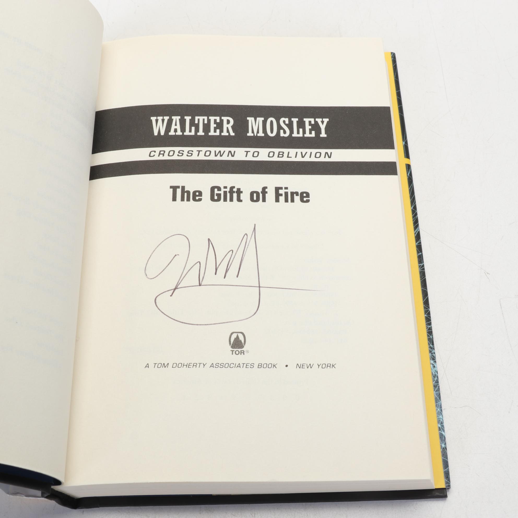 Signed First Edition Books Including James Patterson and Walter Mosley