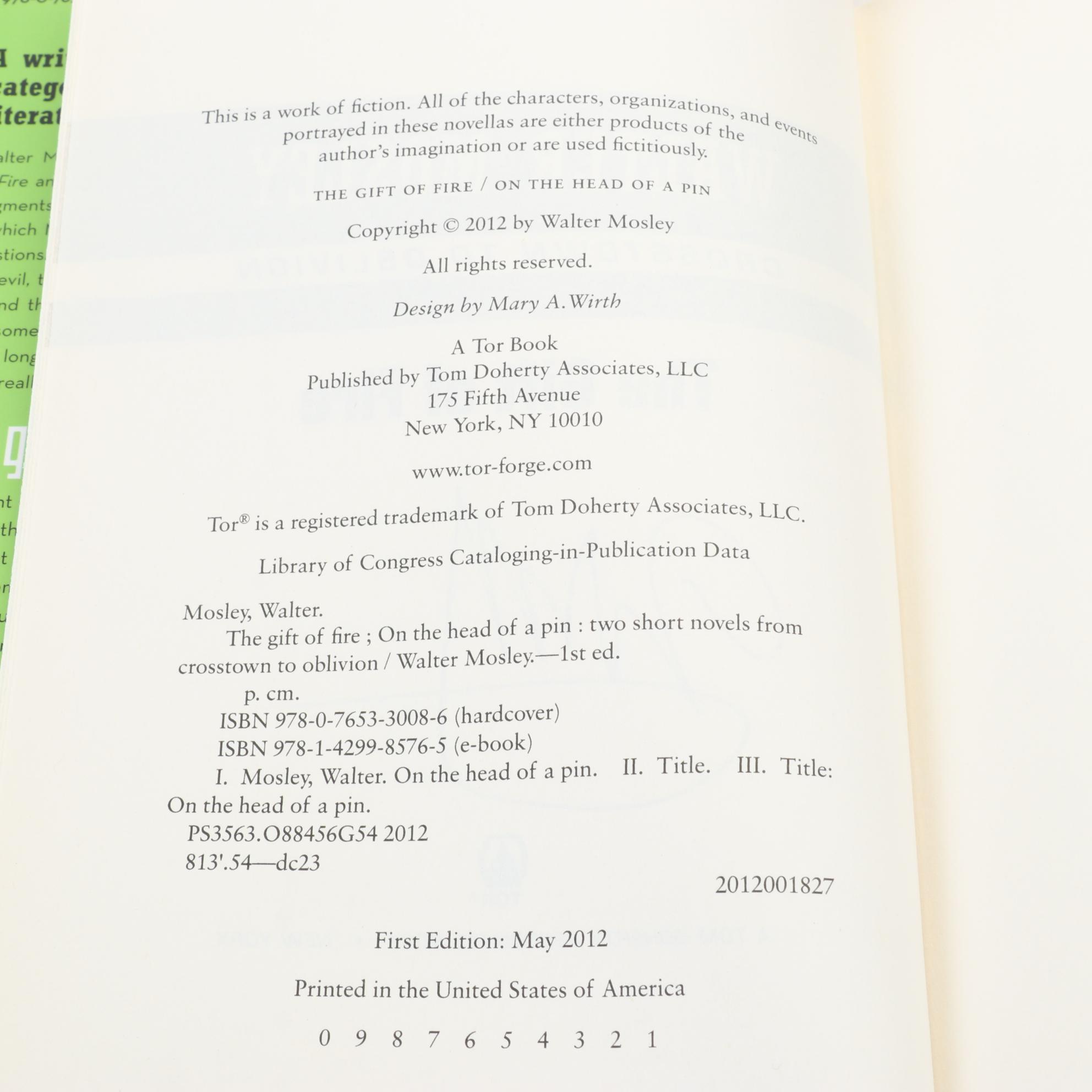 Signed First Edition Books Including James Patterson and Walter Mosley