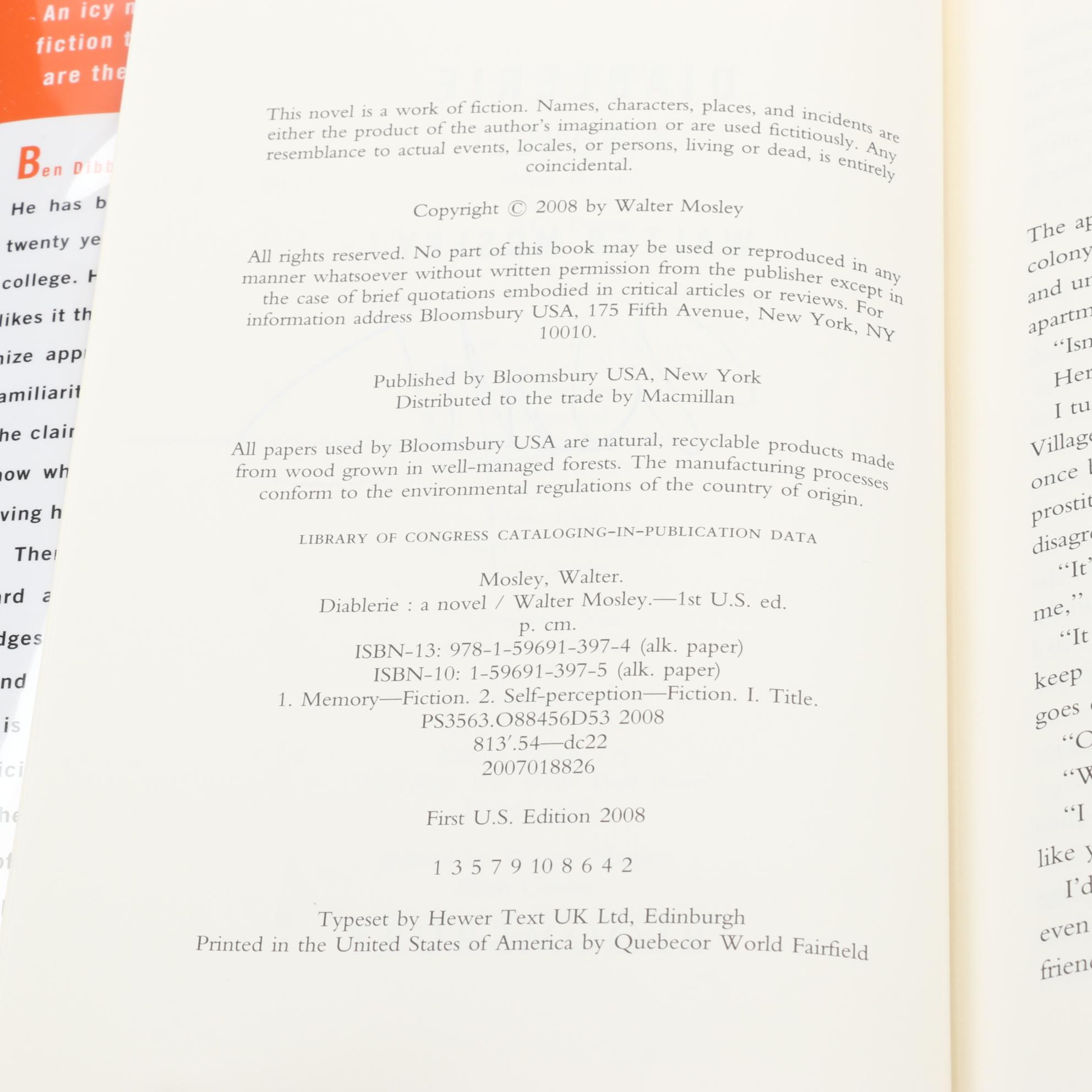 Signed First Edition Books Including James Patterson and Walter Mosley