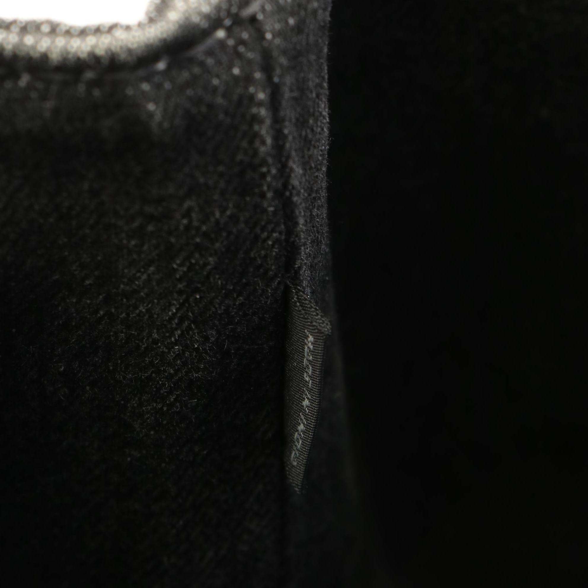 Prada Grey Denim Canapa Tote Bag