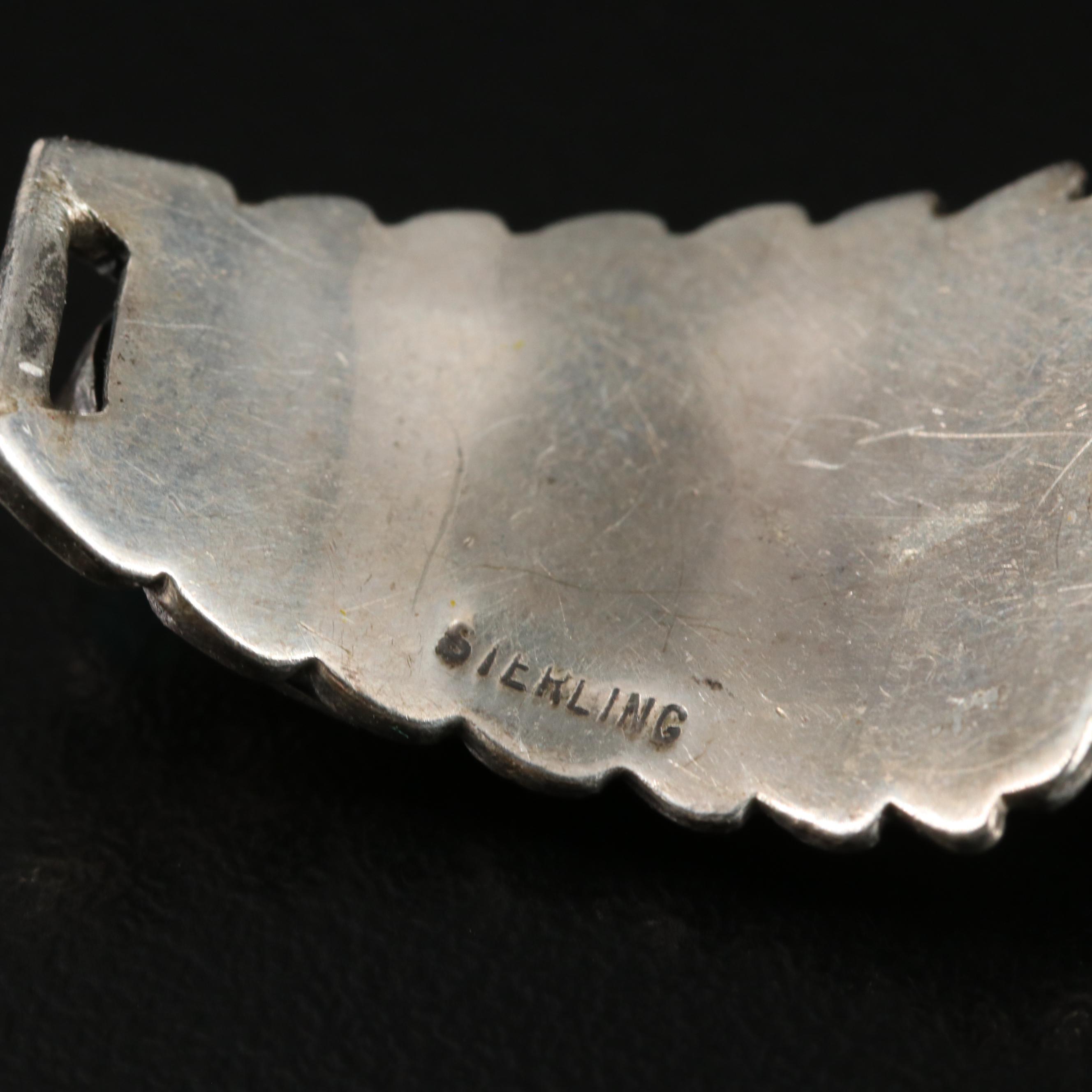 Sterling Opal Watch Band Ends