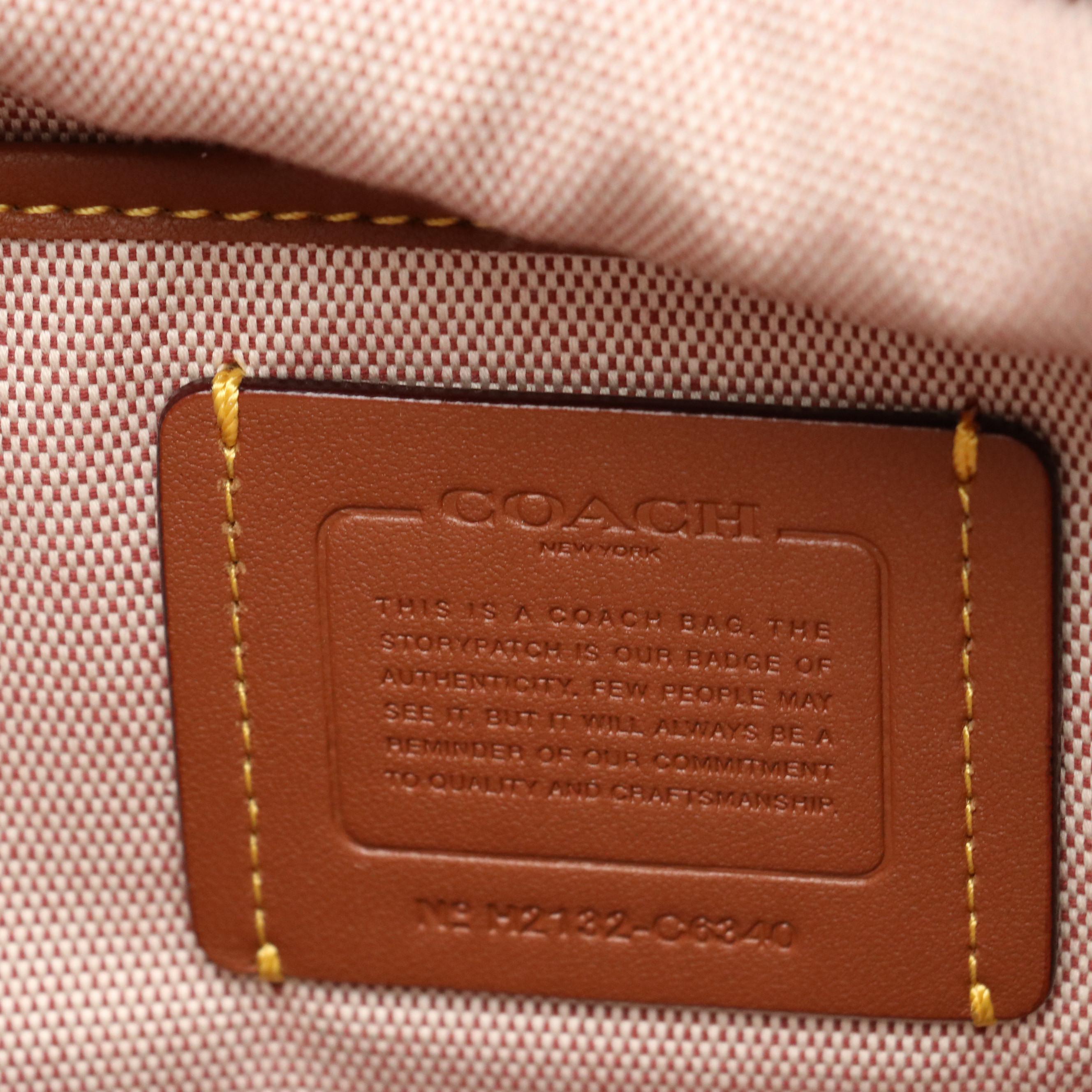 Coach Red Leather Tabby Hobo Shoulder Bag