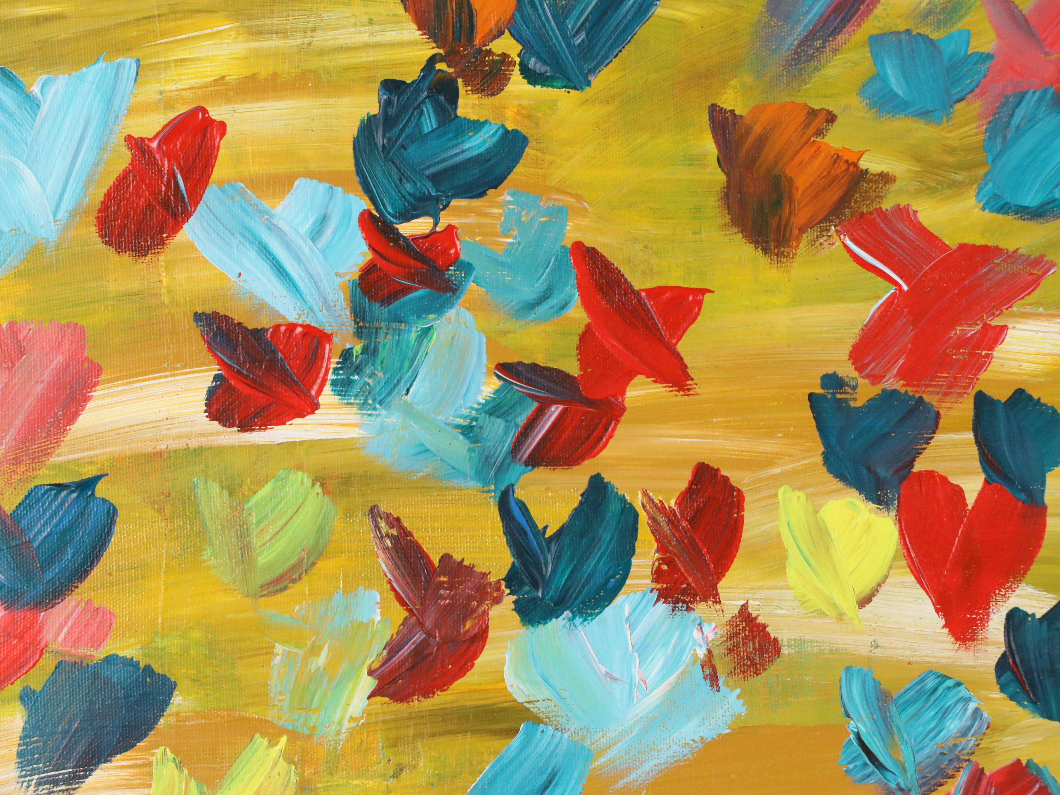 Allen Abstract Acrylic Painting