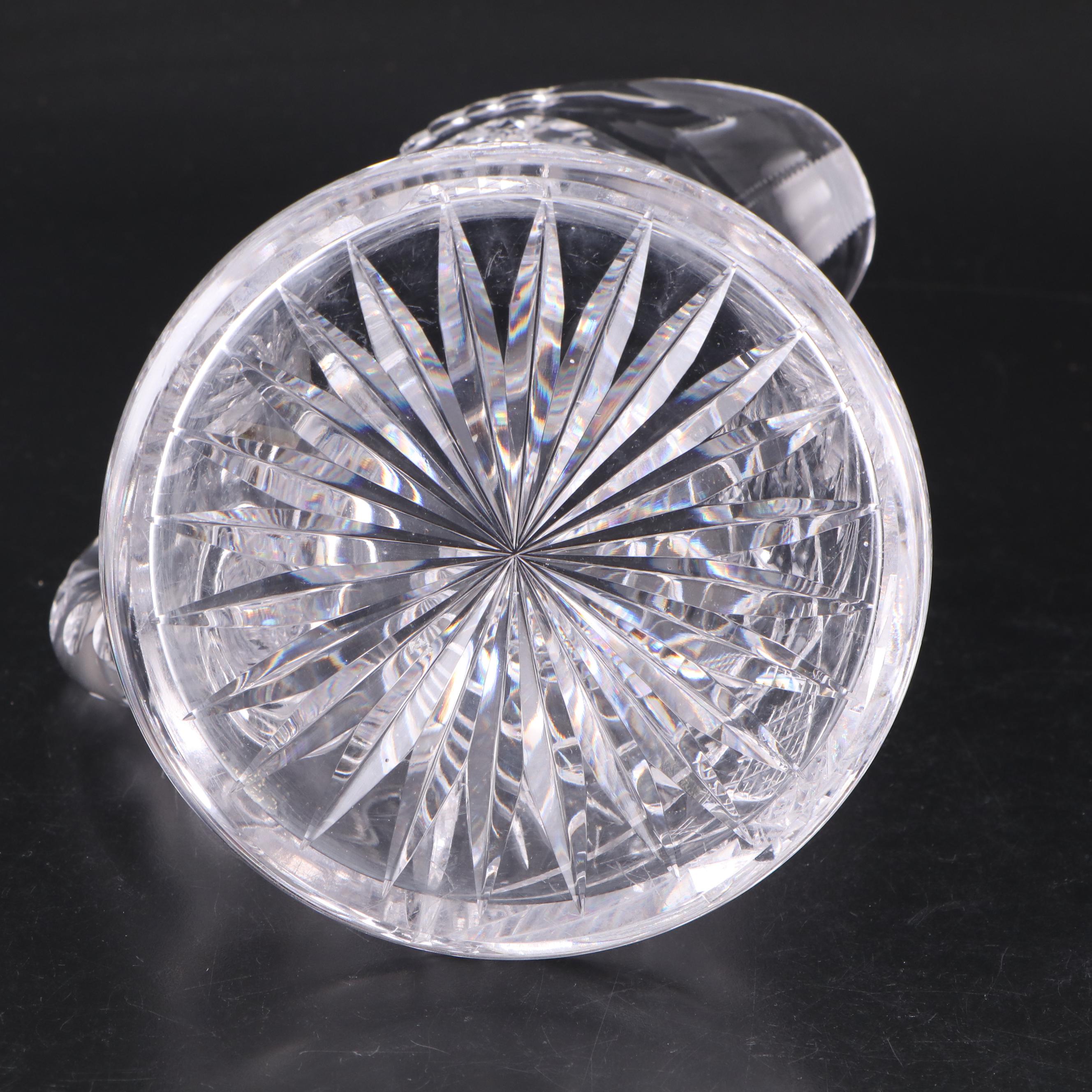 Baccarat "Canterbury" Blown Glass Decanter with Crystal Decanters and