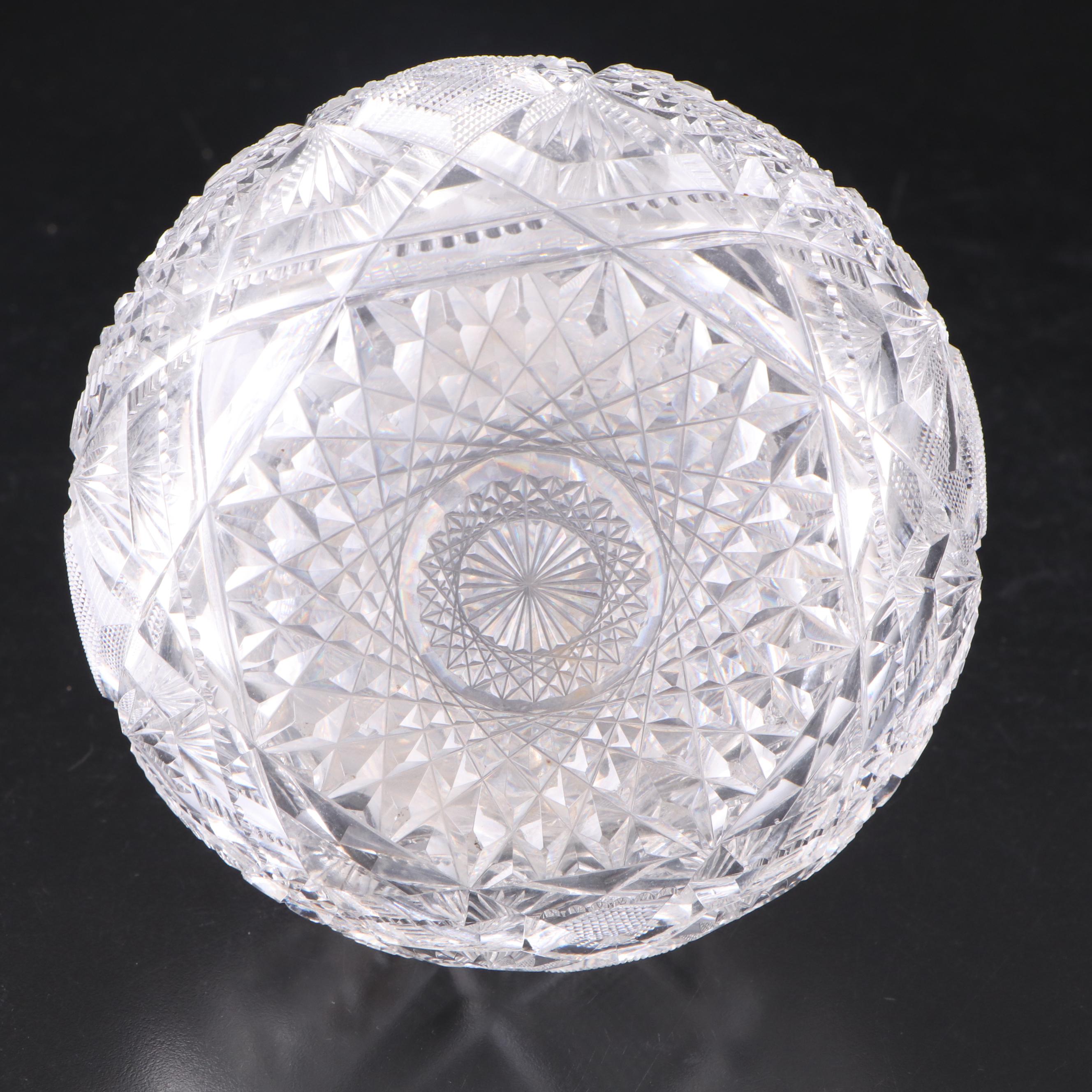 Baccarat "Canterbury" Blown Glass Decanter with Crystal Decanters and