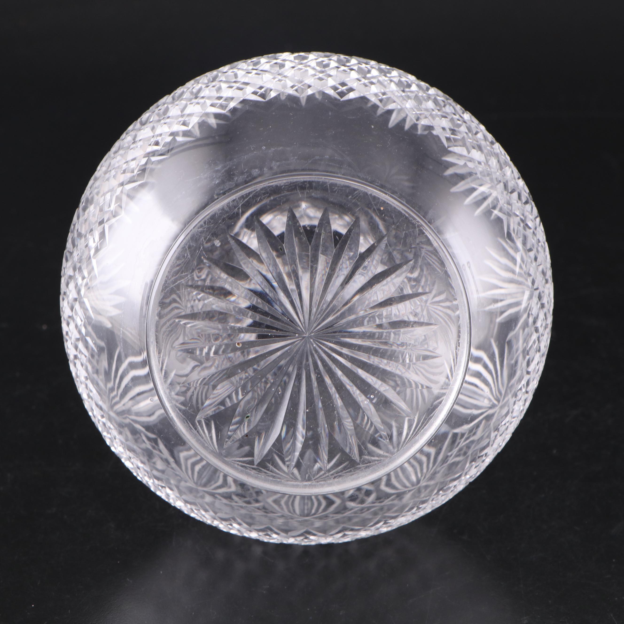 Baccarat "Canterbury" Blown Glass Decanter with Crystal Decanters and