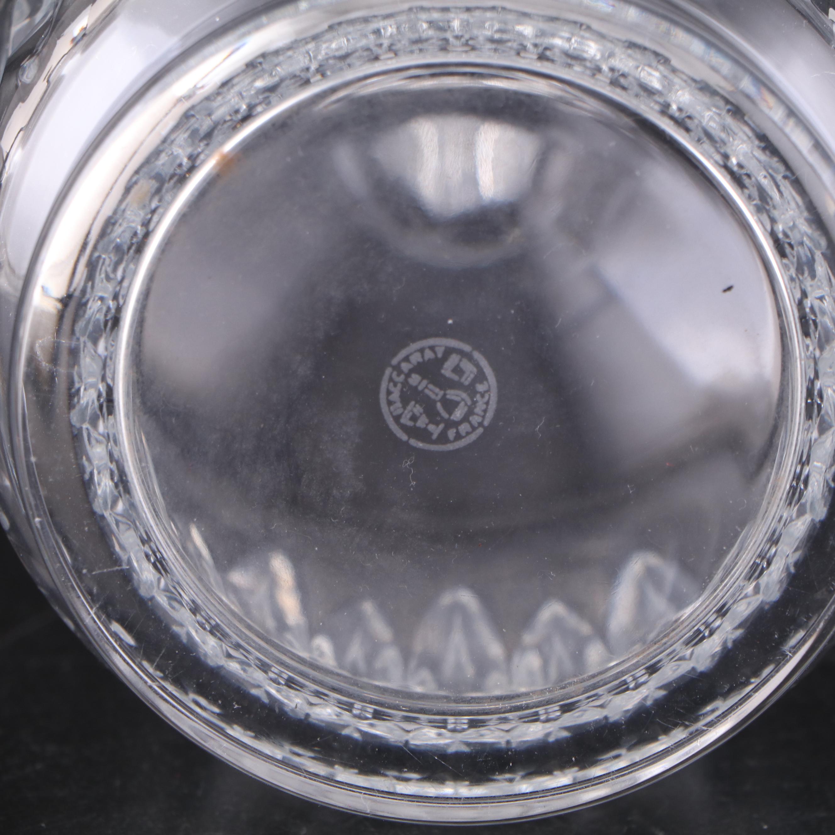 Baccarat "Canterbury" Blown Glass Decanter with Crystal Decanters and