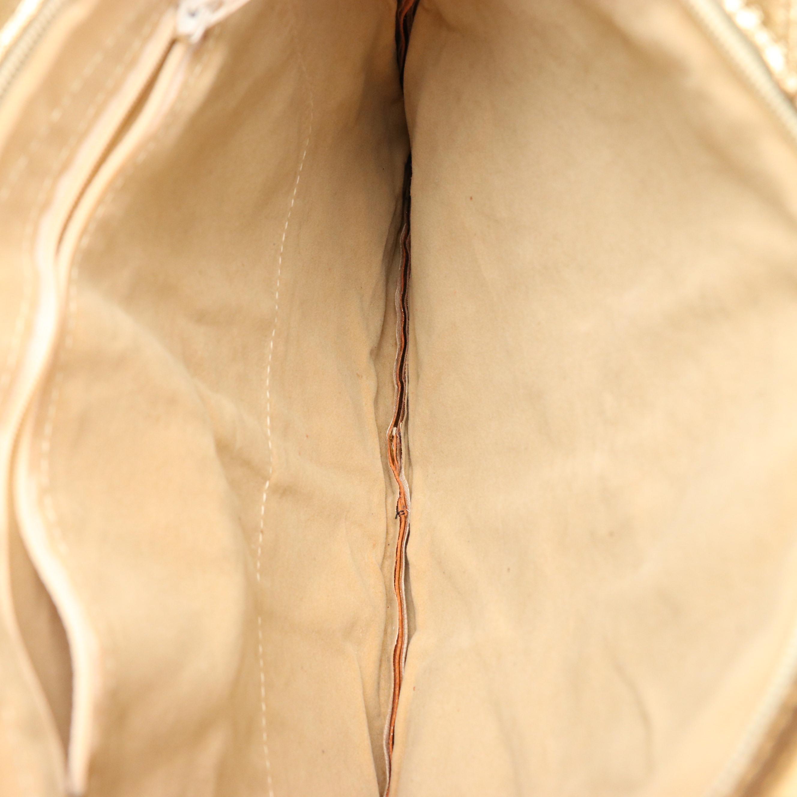 Dover Alto Estilo Flap Bag, Other Gold Leather Shoulder Bag & Purple Zip Pouch