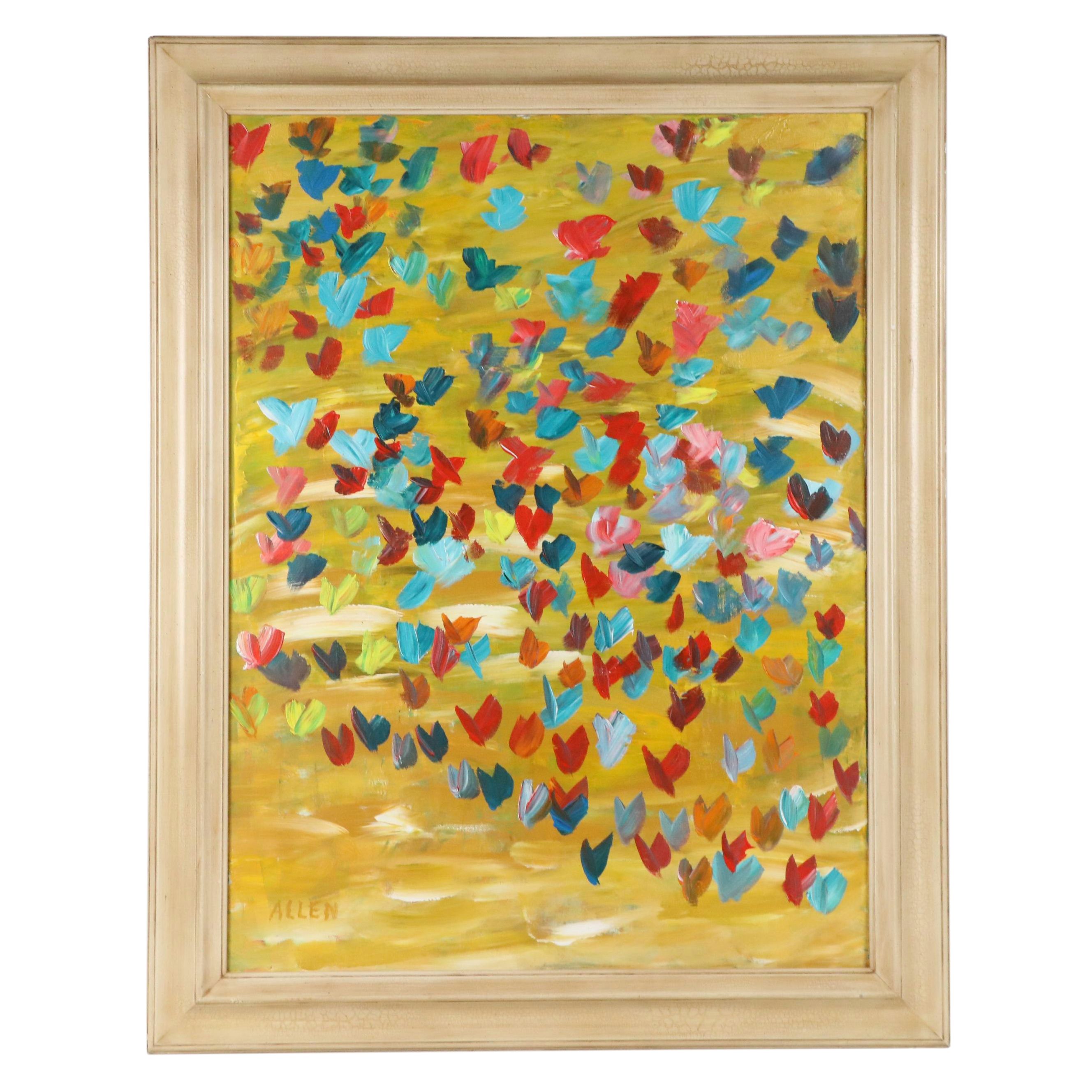 Allen Abstract Acrylic Painting