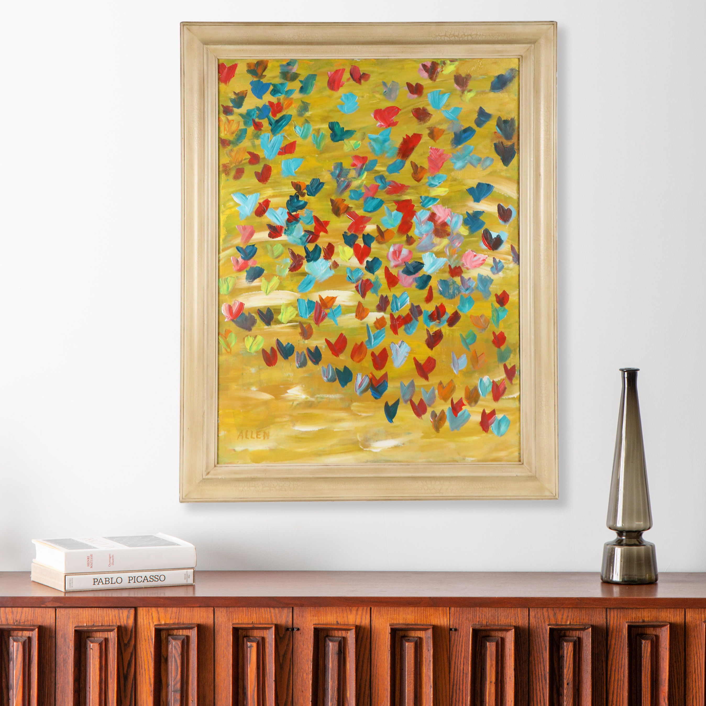 Allen Abstract Acrylic Painting