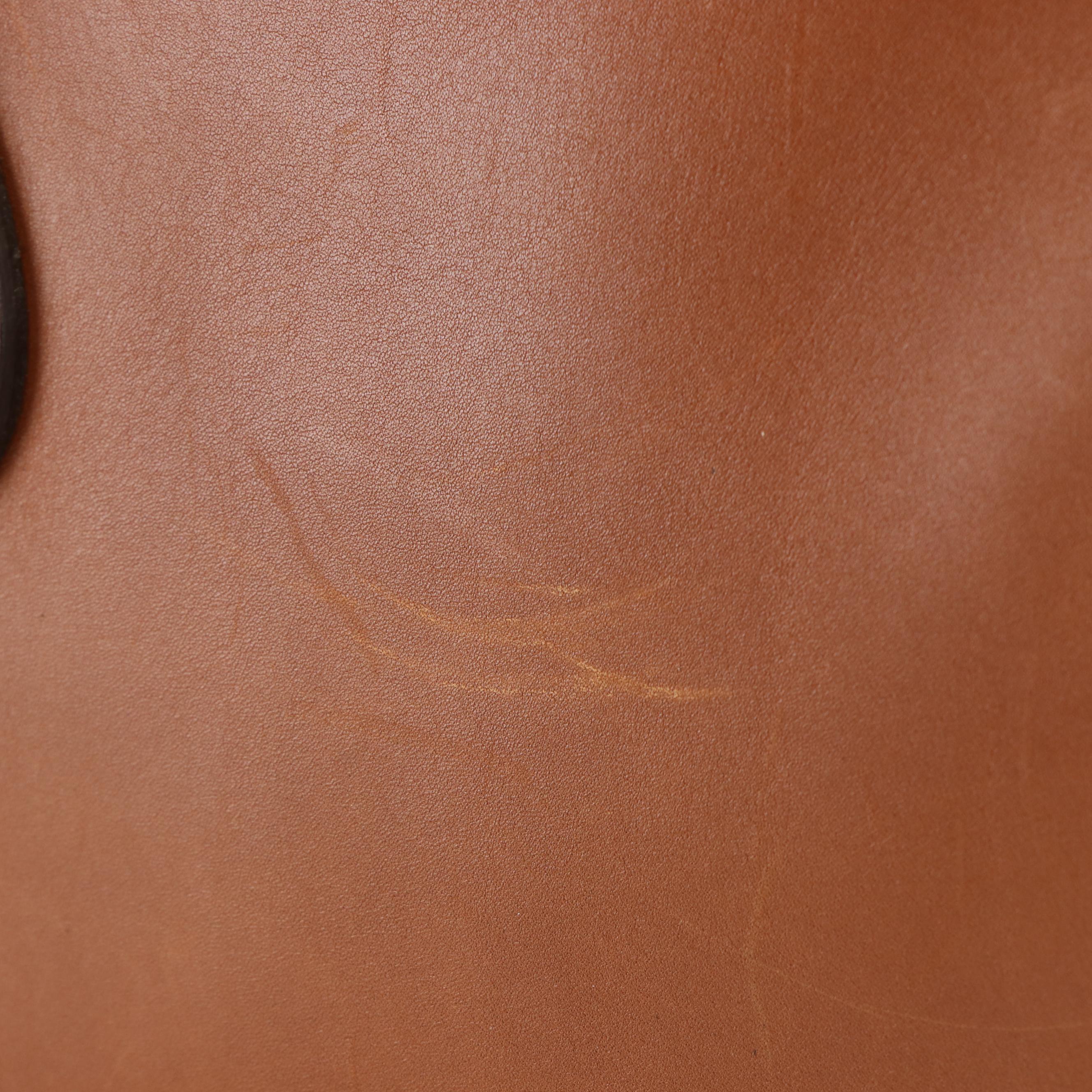 Prada Bowler Bag in Brown Vitello Sport Leather