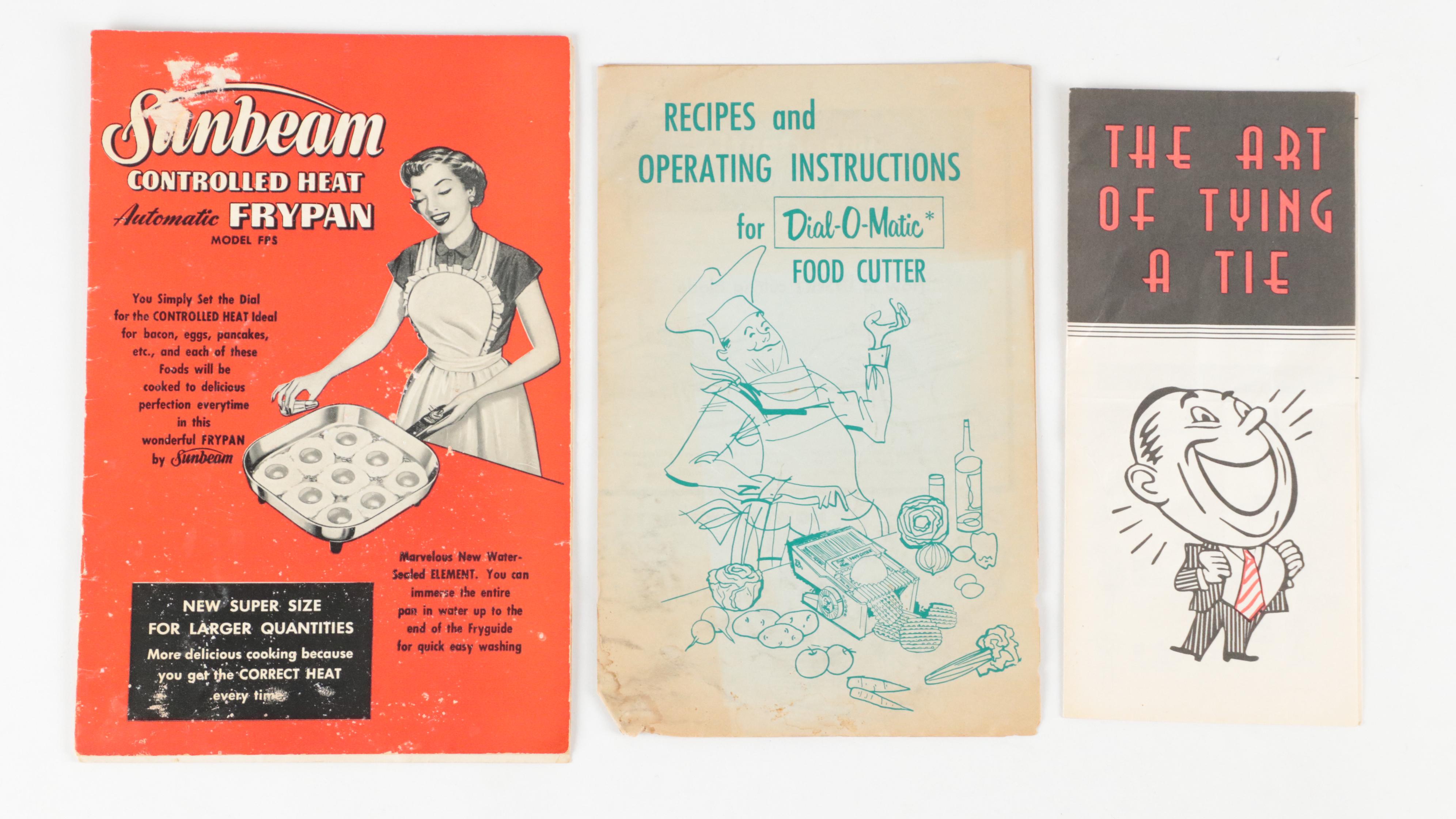 Miller Shoe Co., Sunbeam with Other Manuals, Calendar, Guides and More Ephemera