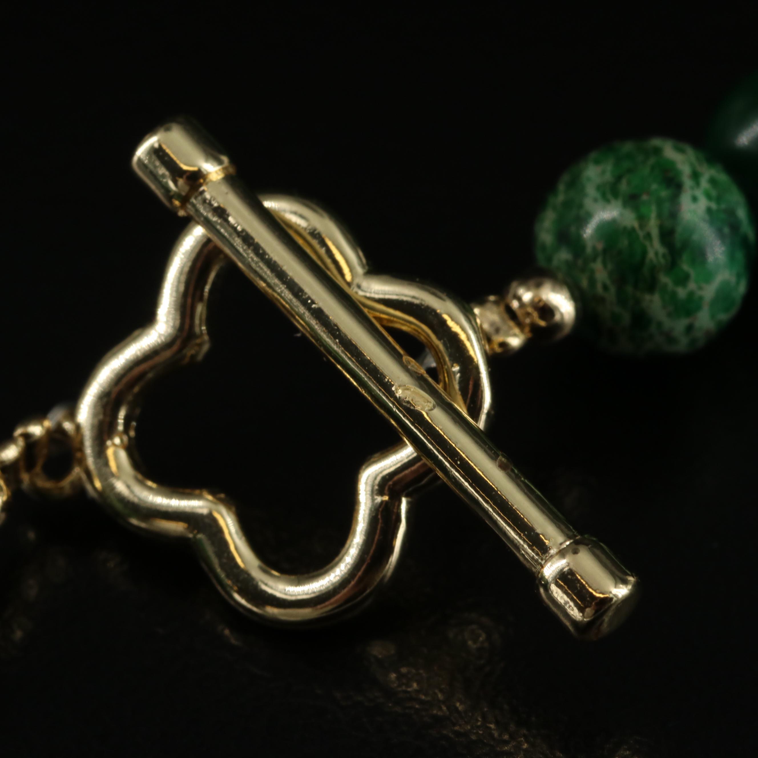 Jasper Tablet Necklace