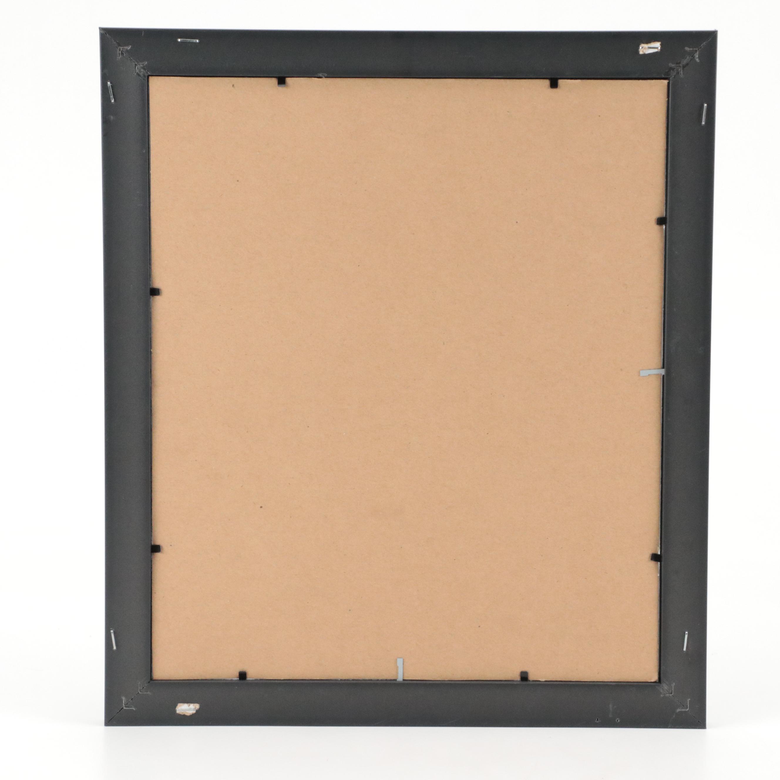 Johnny Bench Signed HOF Display with Pete Rose Signed Cincinnati Reds Print