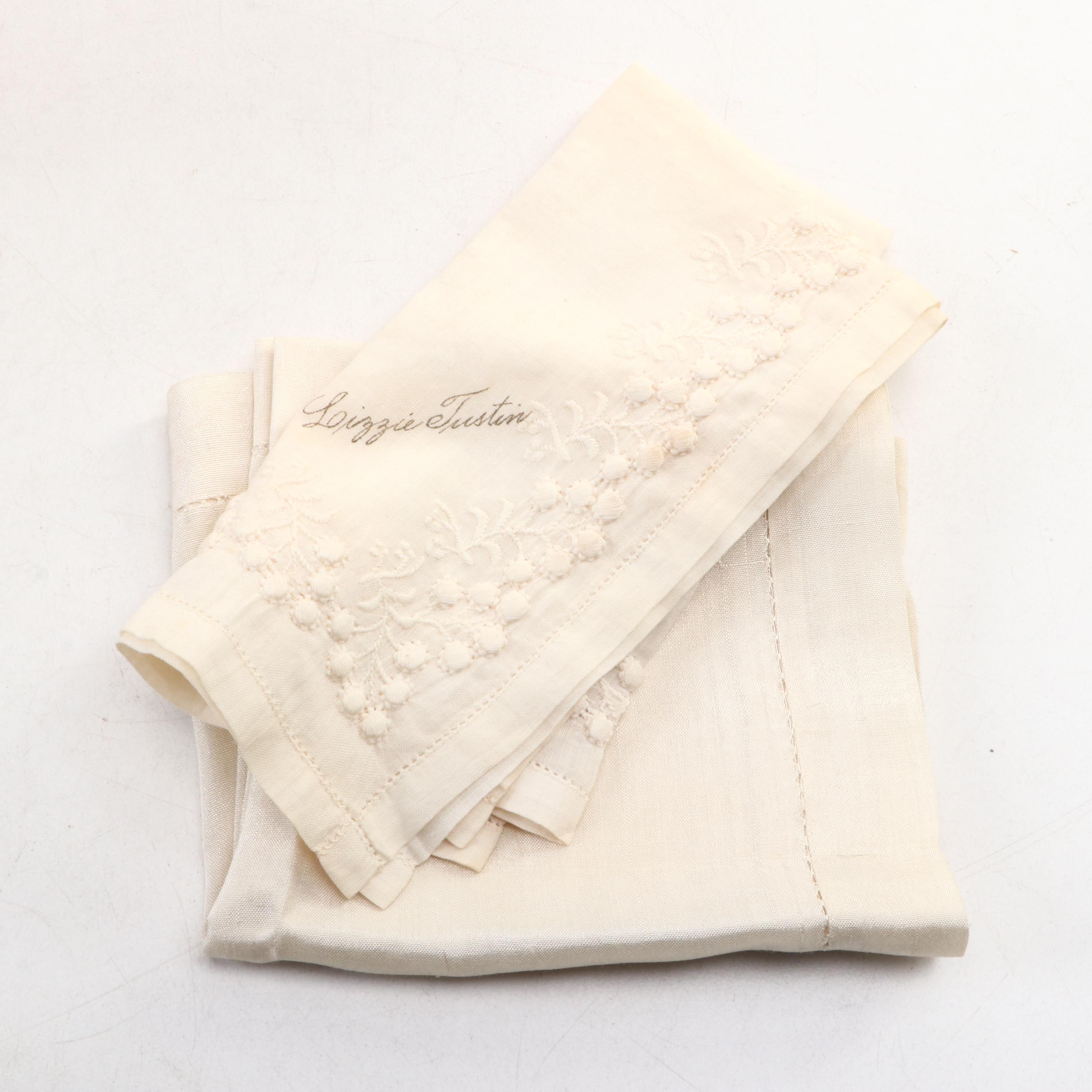 Victorian Walnut Sewing Box with Sewing Supplies, Late 19th Century