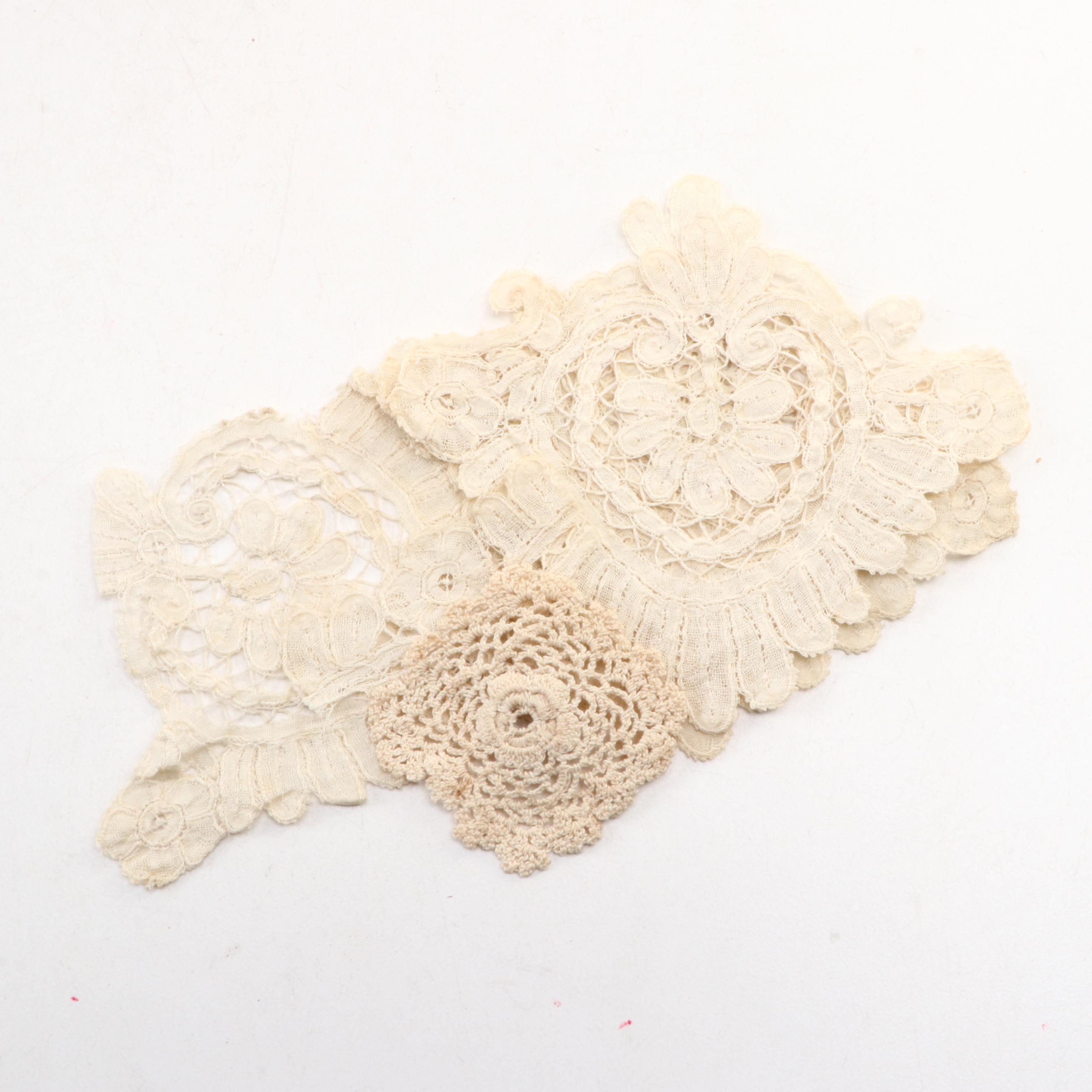 Victorian Walnut Sewing Box with Sewing Supplies, Late 19th Century