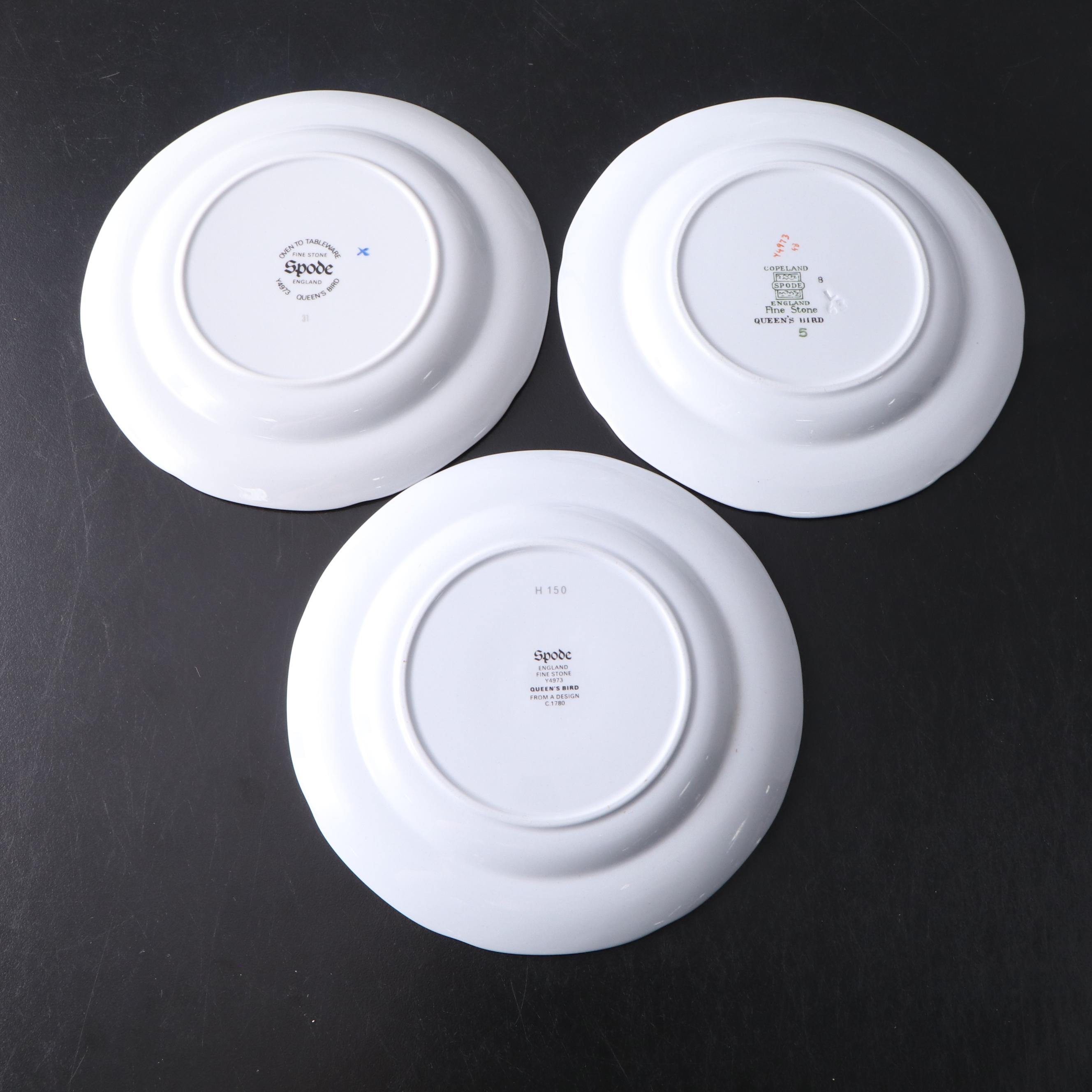 Copeland Spode "Queen's Bird" Stoneware Dinnerware