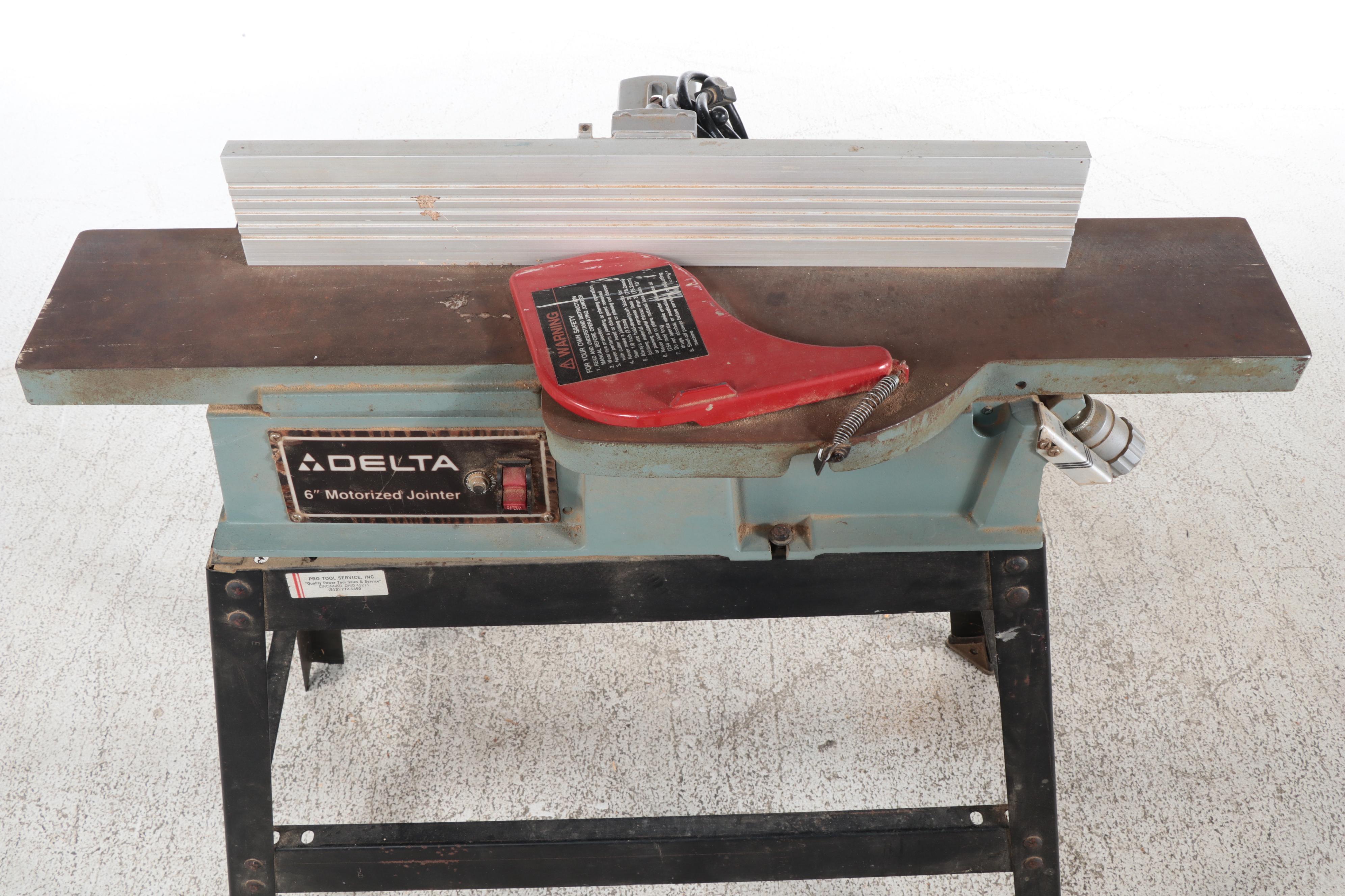 Delta 6" Motorized Jointer