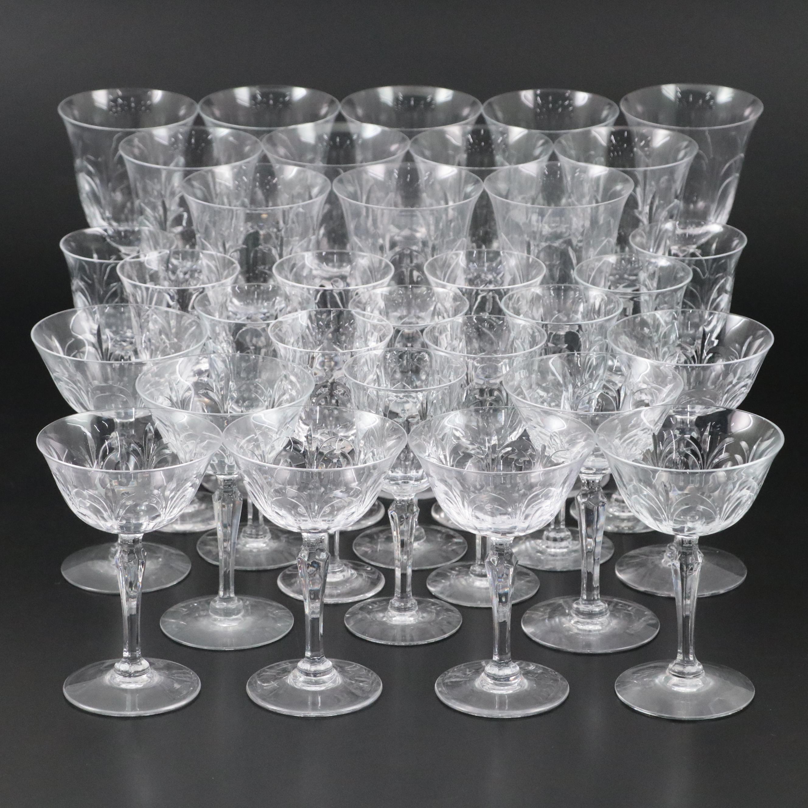 Tiffin-Franciscan "Chardonnay" Glass Stemware, 1975-1979