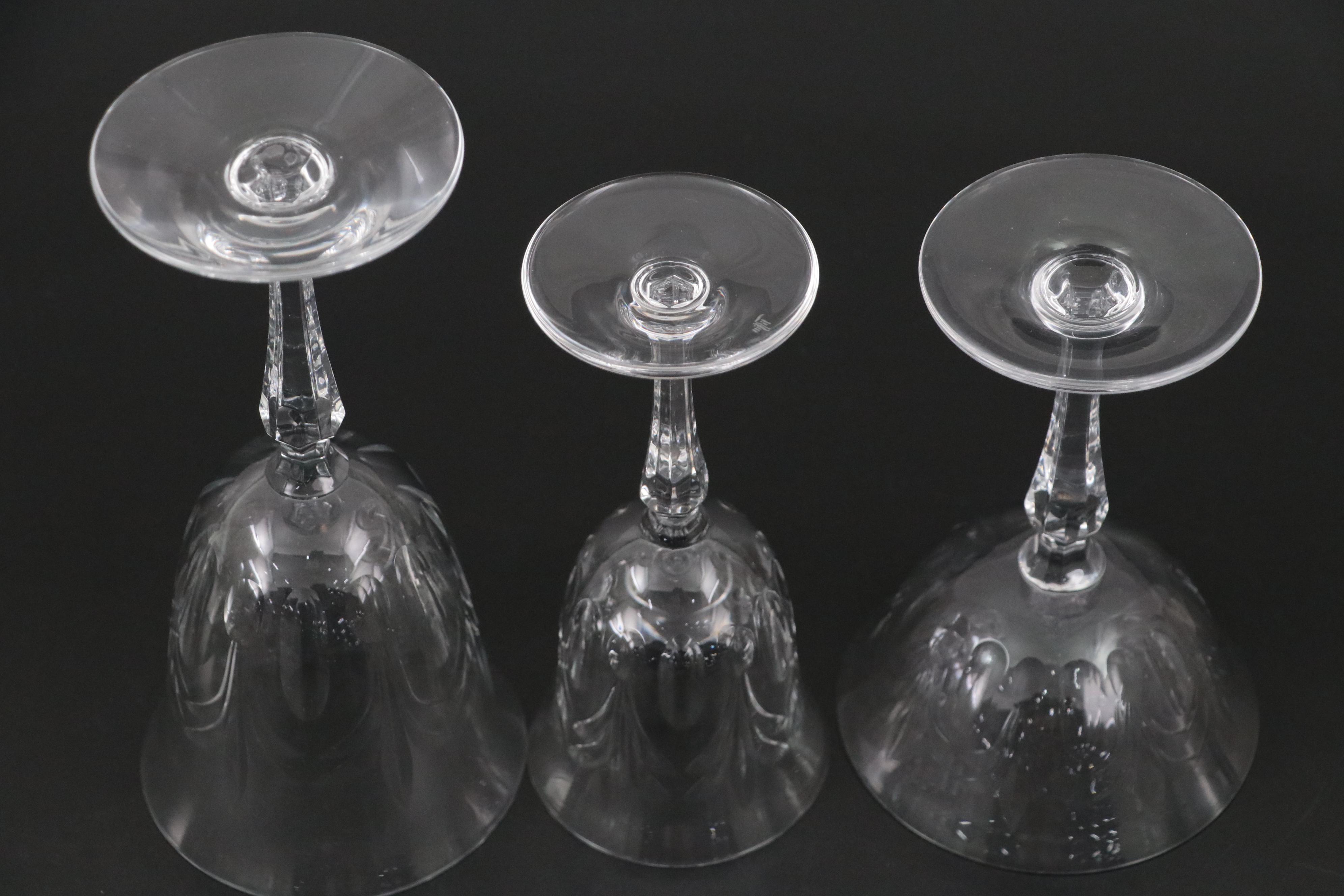 Tiffin-Franciscan "Chardonnay" Glass Stemware, 1975-1979