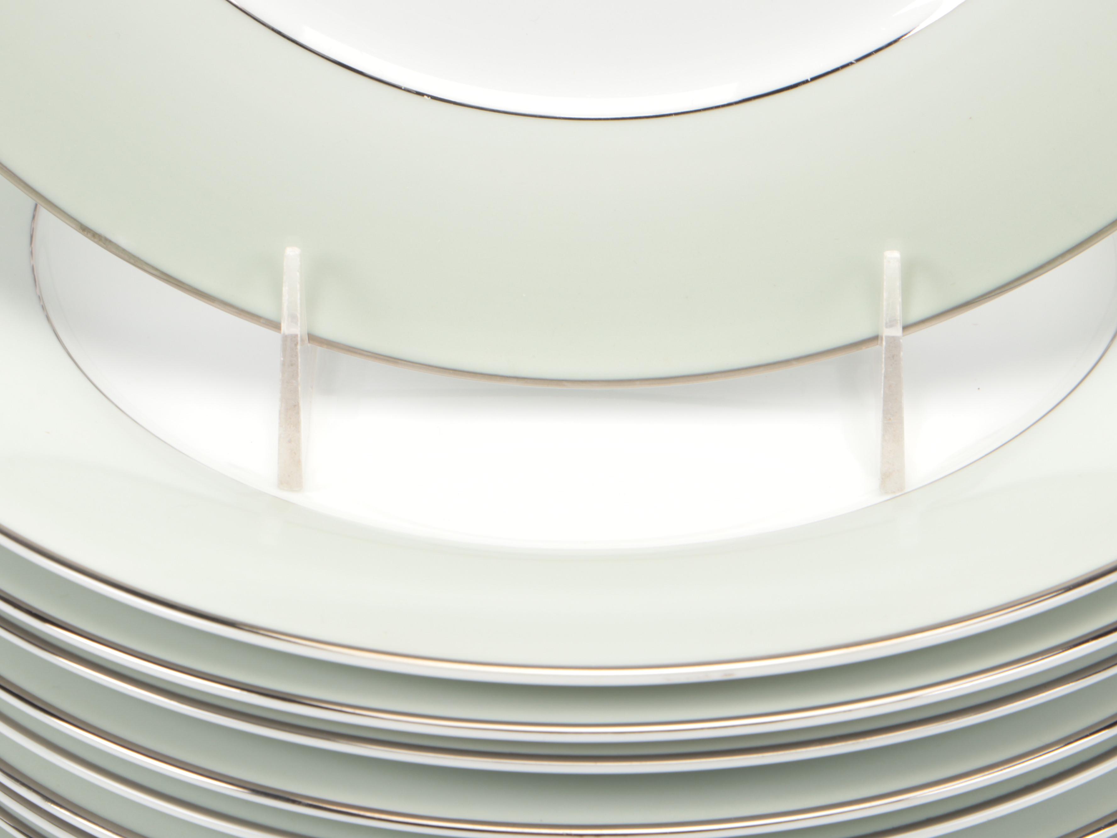 Noritake China "Greencourt" Dinnerware and Serving Pieces, 1953-1961