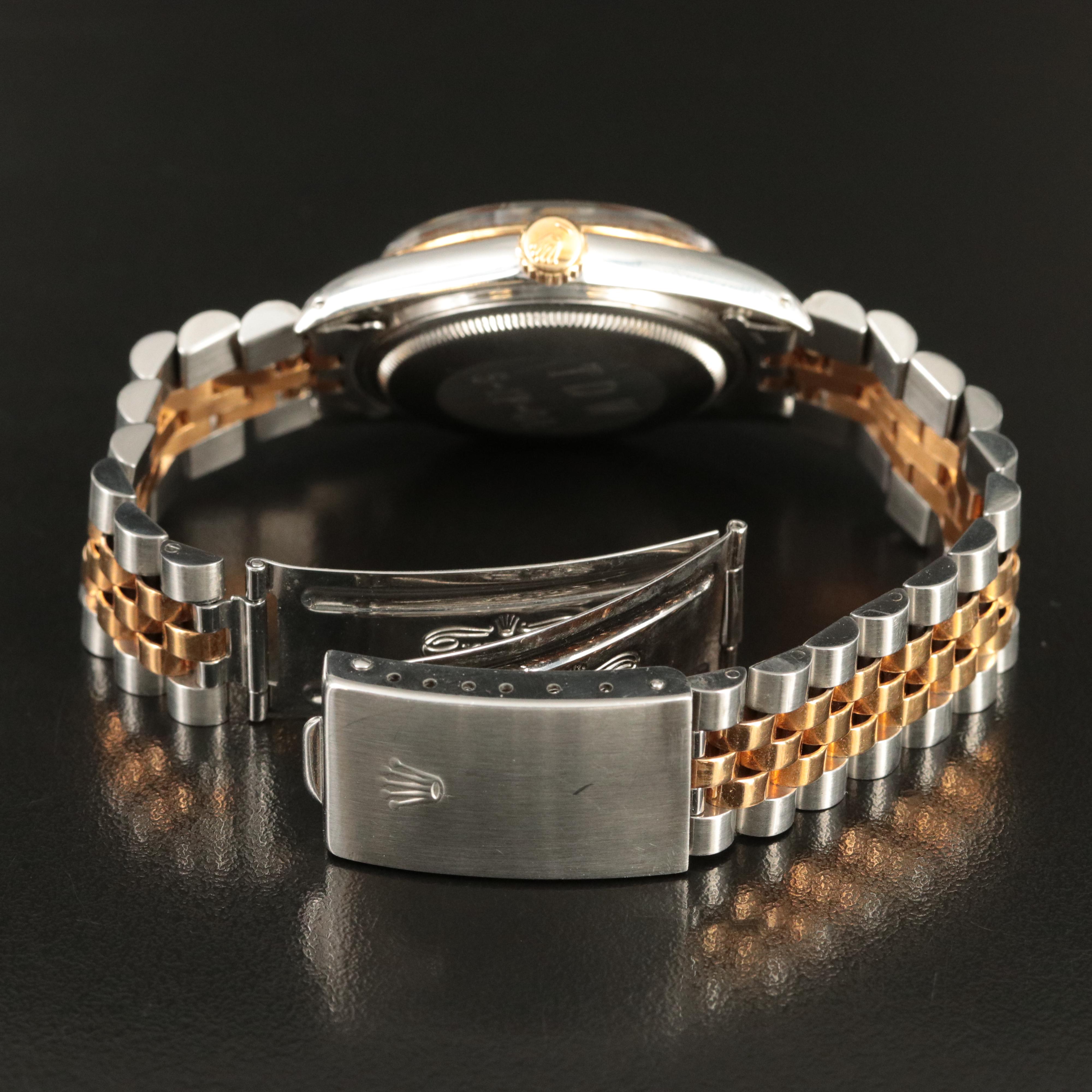 1984 Rolex Two-Tone Oyster Perpetual Datejust Watch