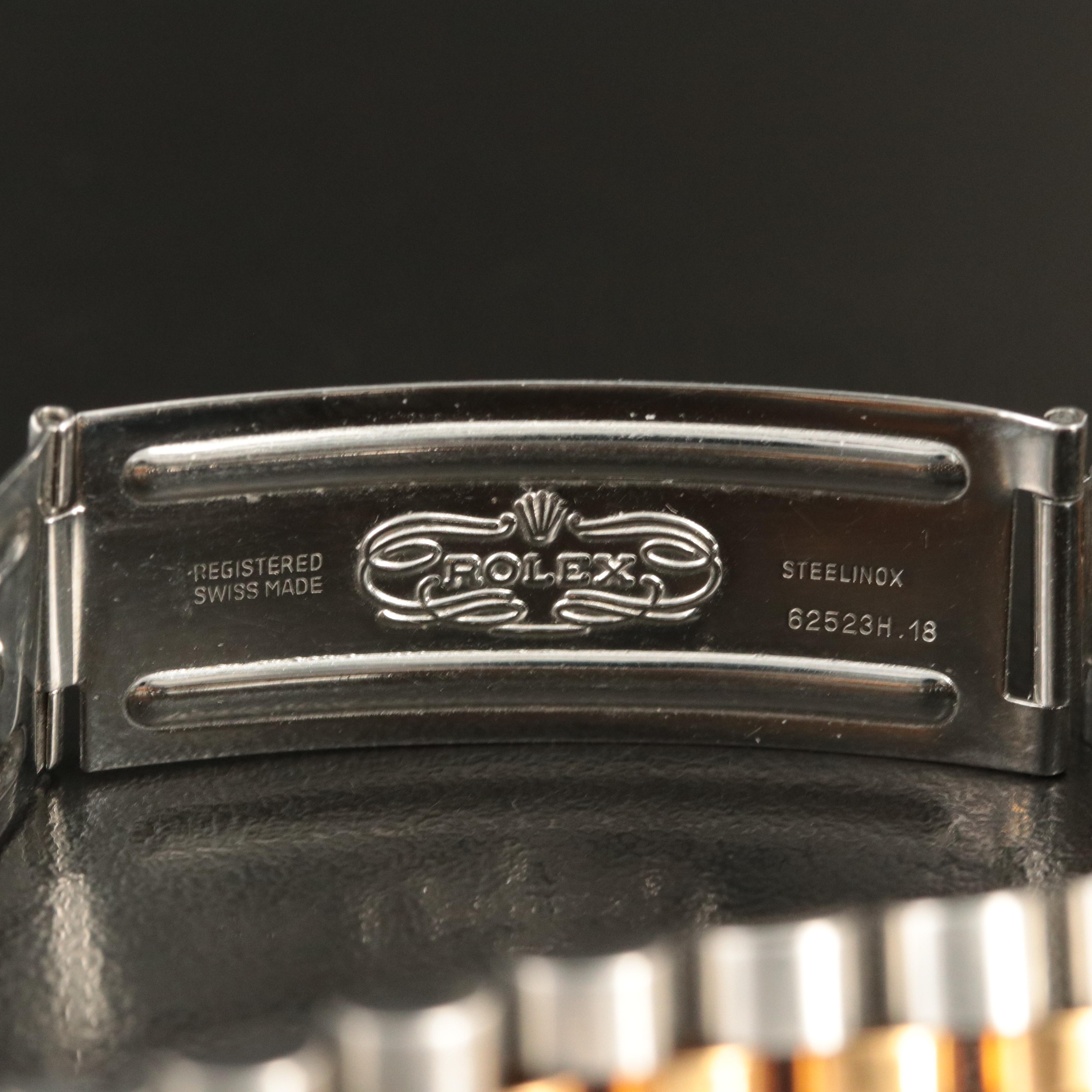 1984 Rolex Two-Tone Oyster Perpetual Datejust Watch