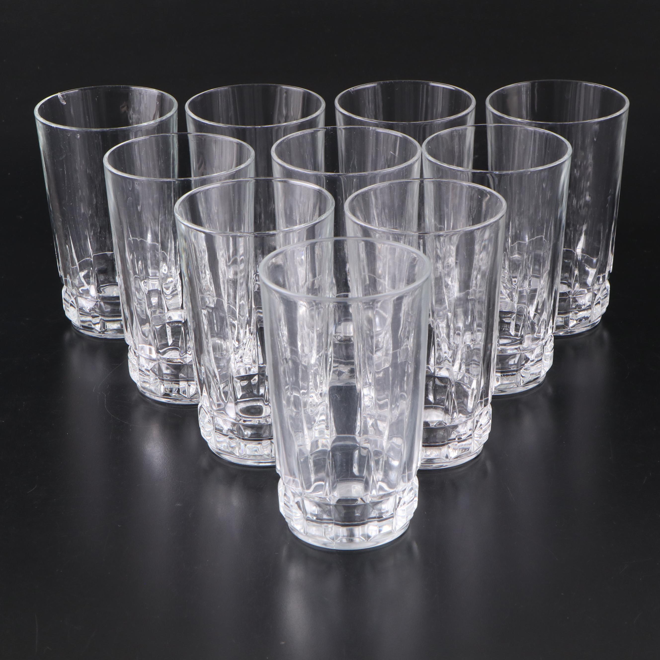 Cristal d'Arques-Durand "Chantelle" Crystal Stemware and Cocktail Glasses