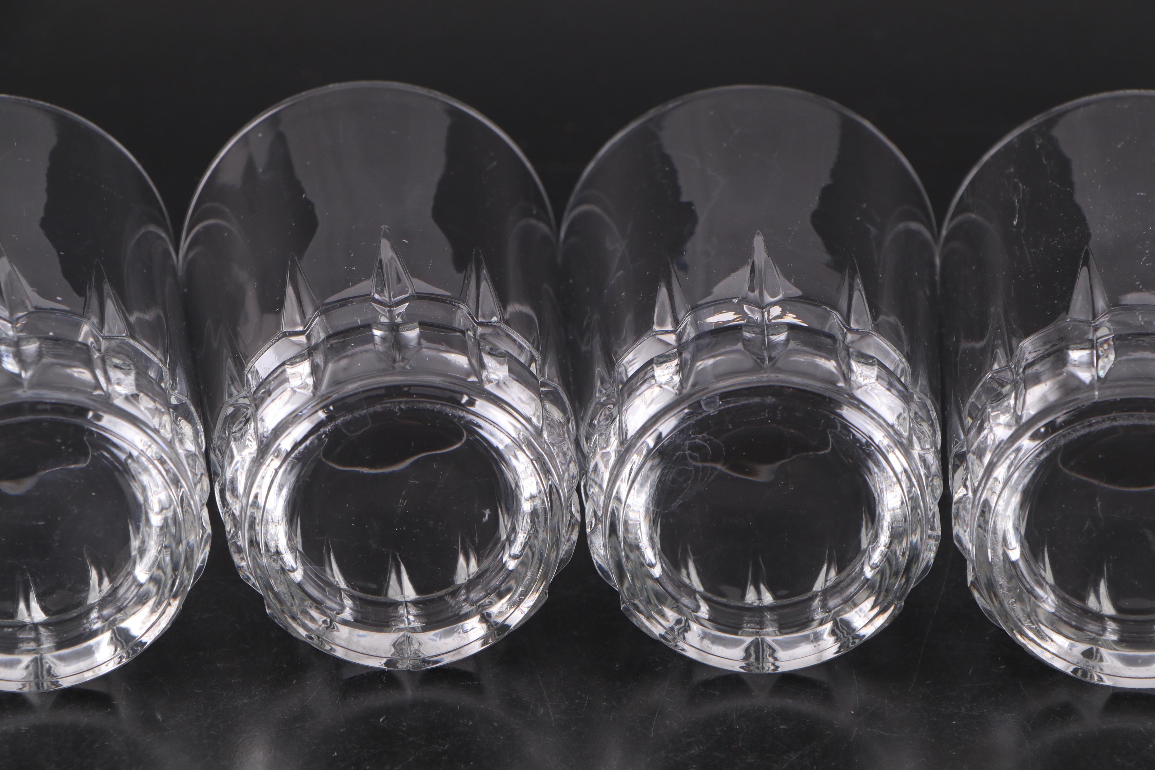 Cristal d'Arques-Durand "Chantelle" Crystal Stemware and Cocktail Glasses