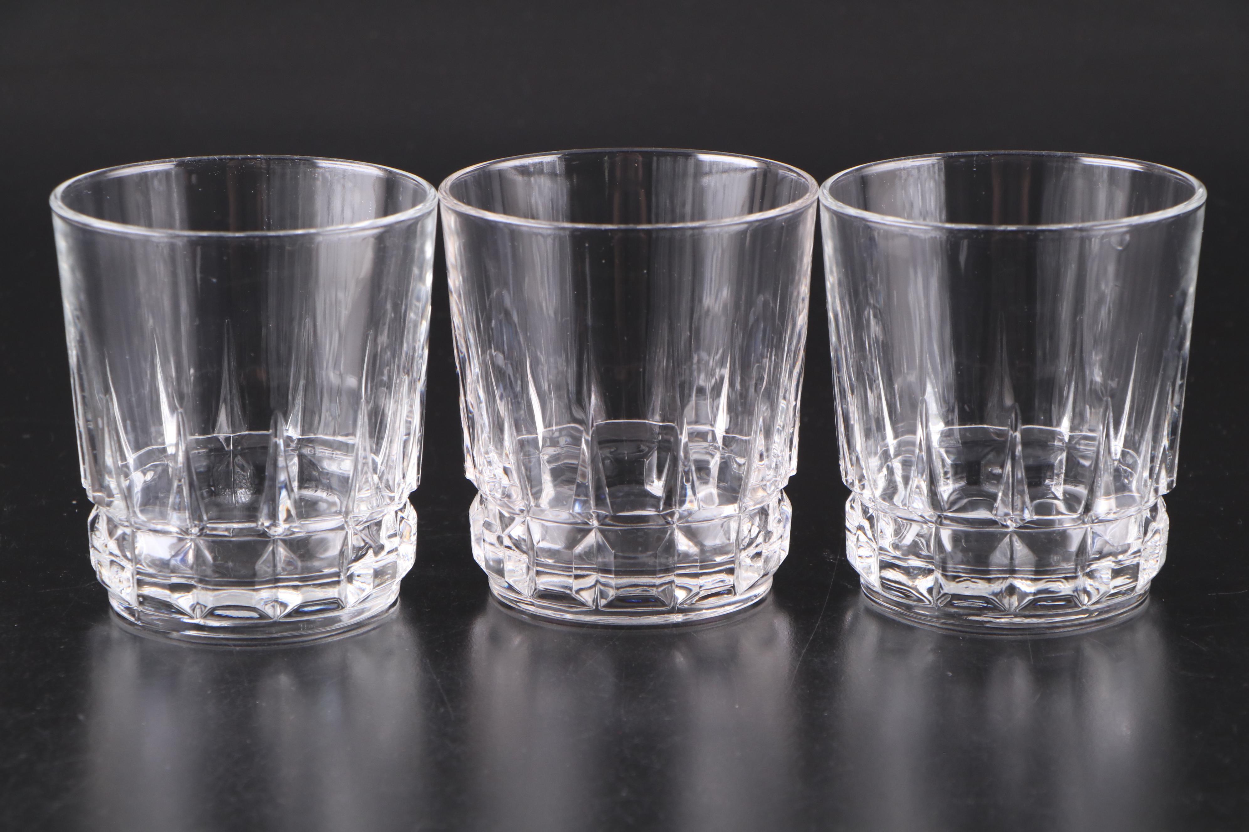 Cristal d'Arques-Durand "Chantelle" Crystal Stemware and Cocktail Glasses