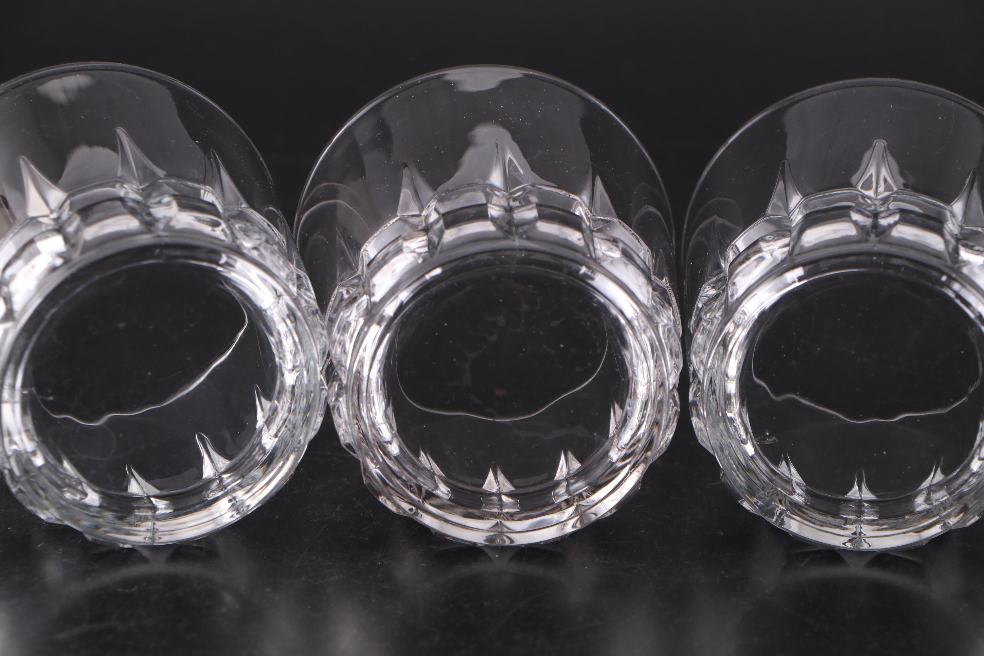 Cristal d'Arques-Durand "Chantelle" Crystal Stemware and Cocktail Glasses