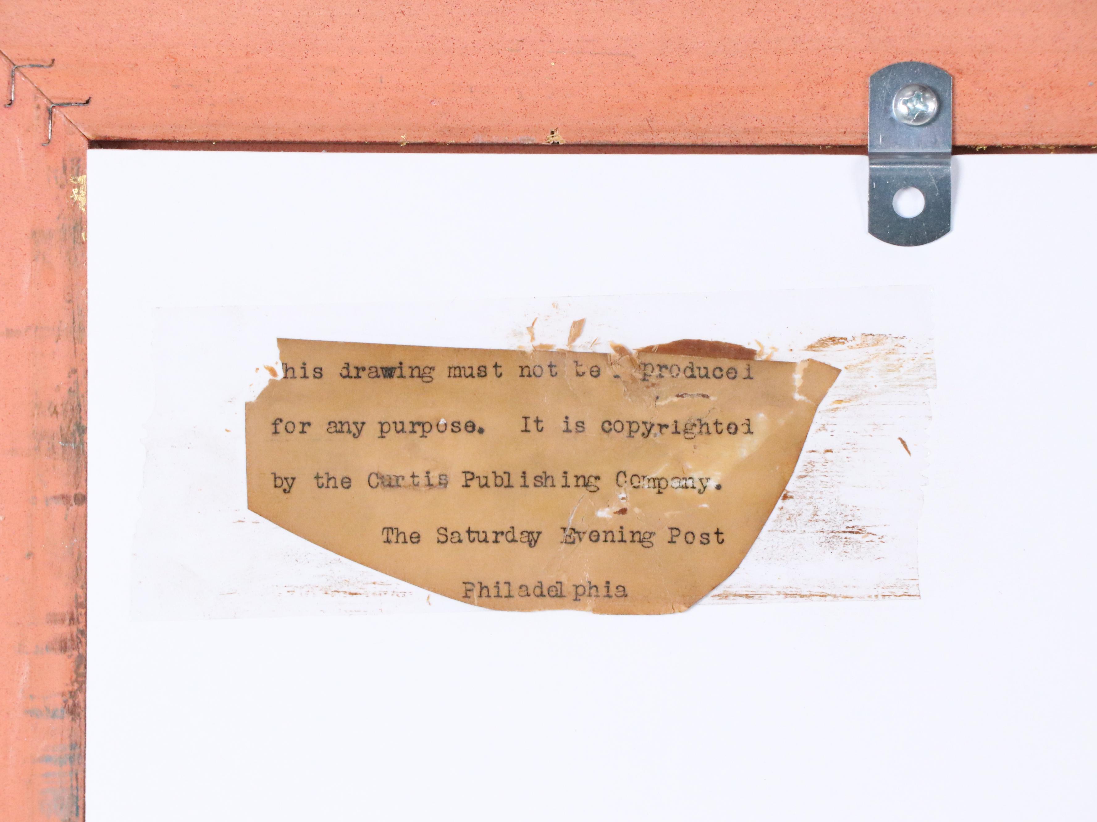 Grattan Condon Grisaille Oil Painting of an Outdoor Genre Scene with Figures