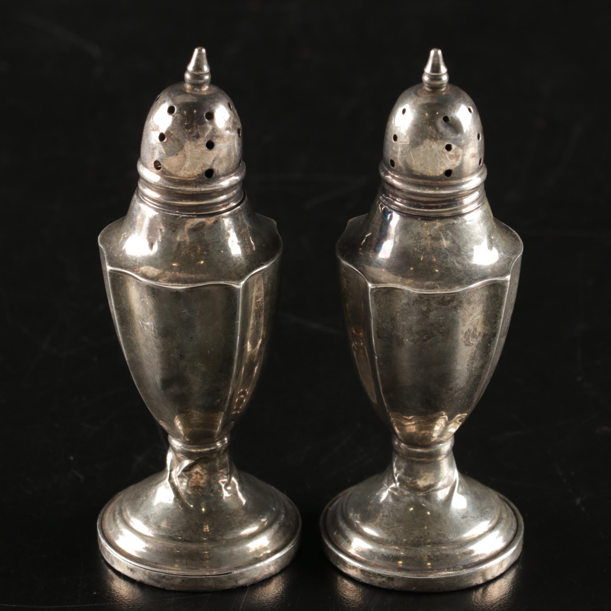 Sterling Silver Bowl, Crystal Relish Bowl with Sterling Base and Other Items