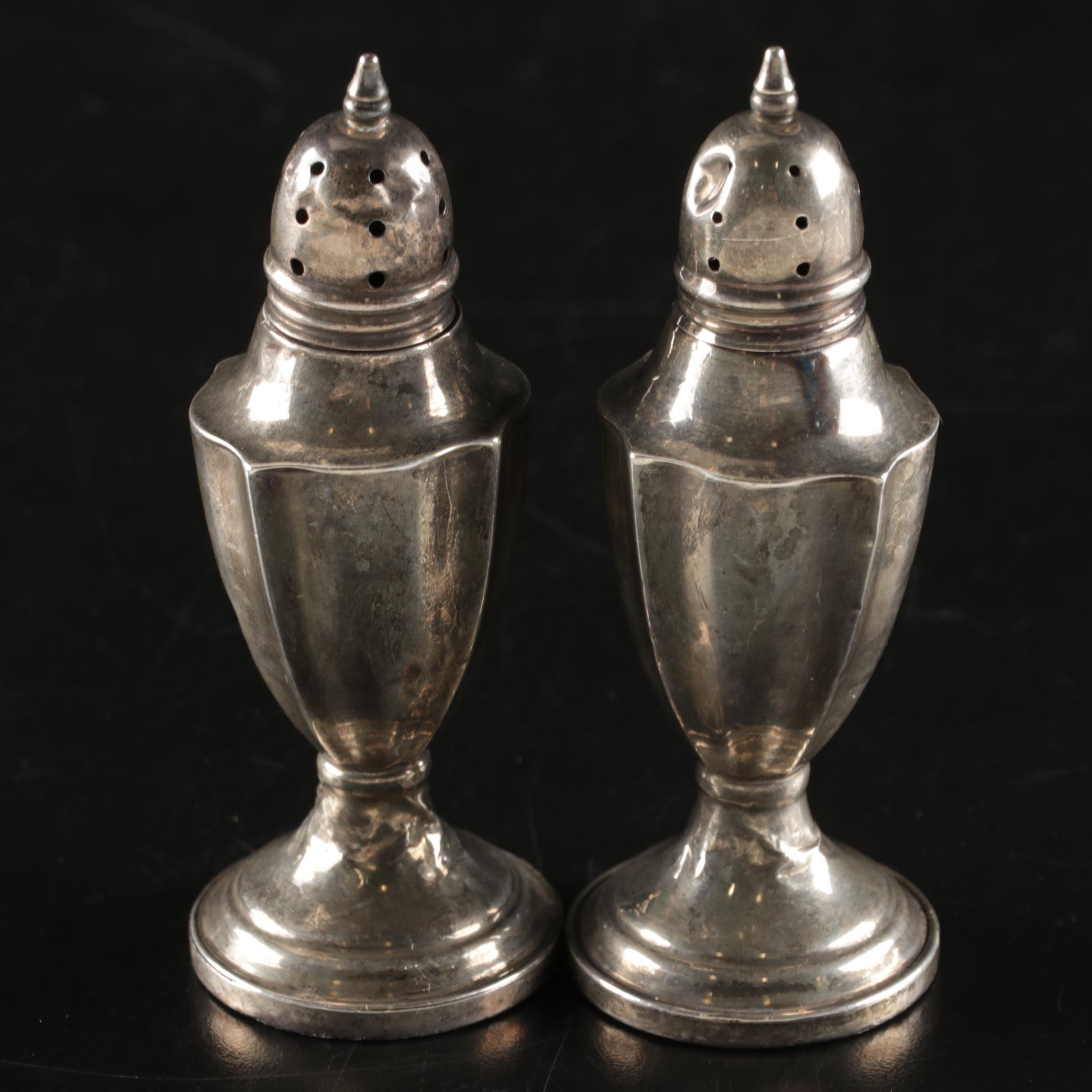 Sterling Silver Bowl, Crystal Relish Bowl with Sterling Base and Other Items