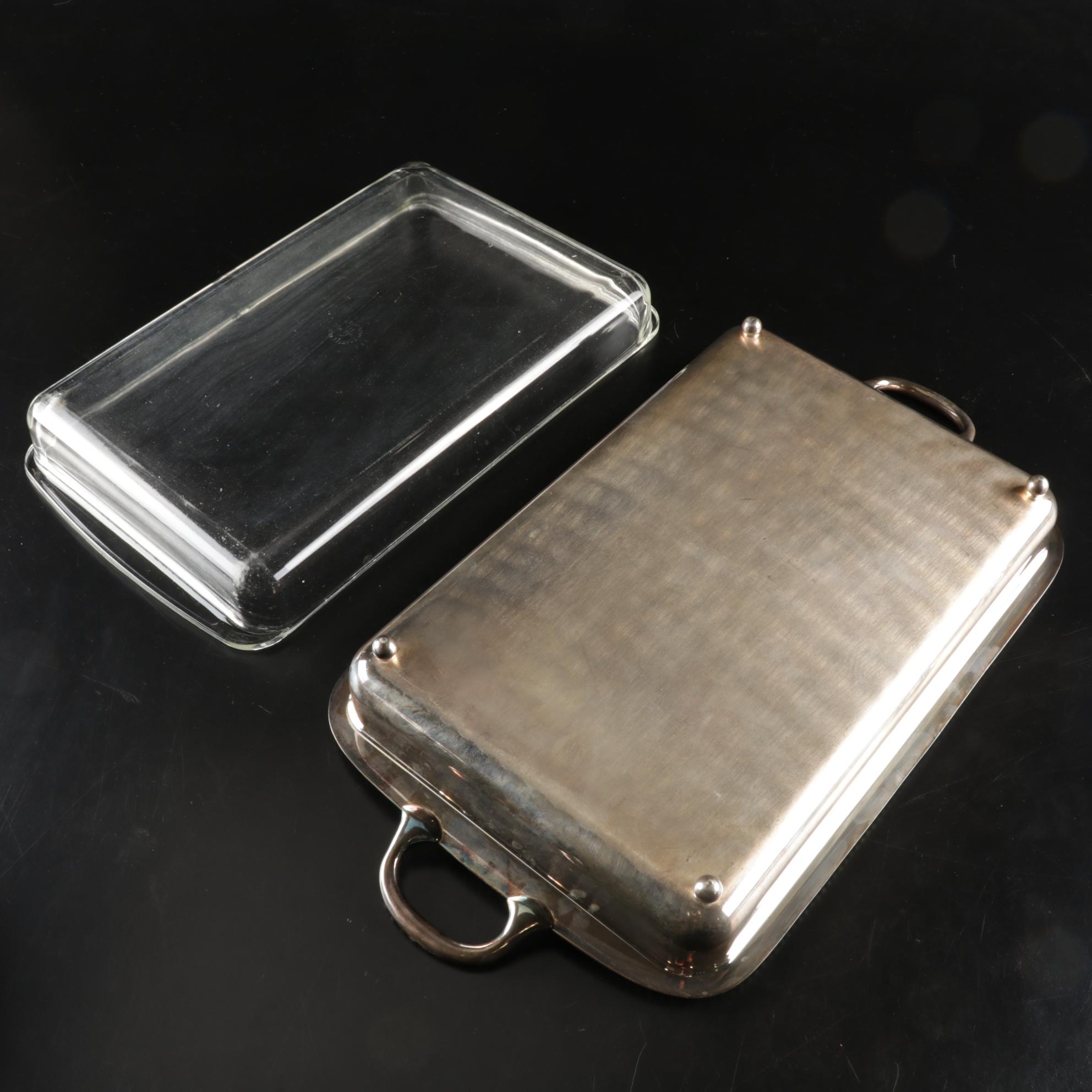 Sterling Silver Bowl, Crystal Relish Bowl with Sterling Base and Other Items