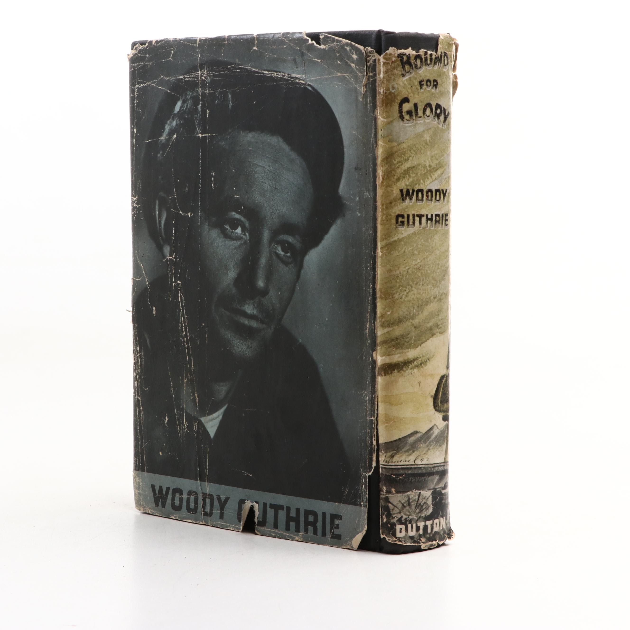 First Edition "Bound for Glory" by Woody Guthrie, 1943