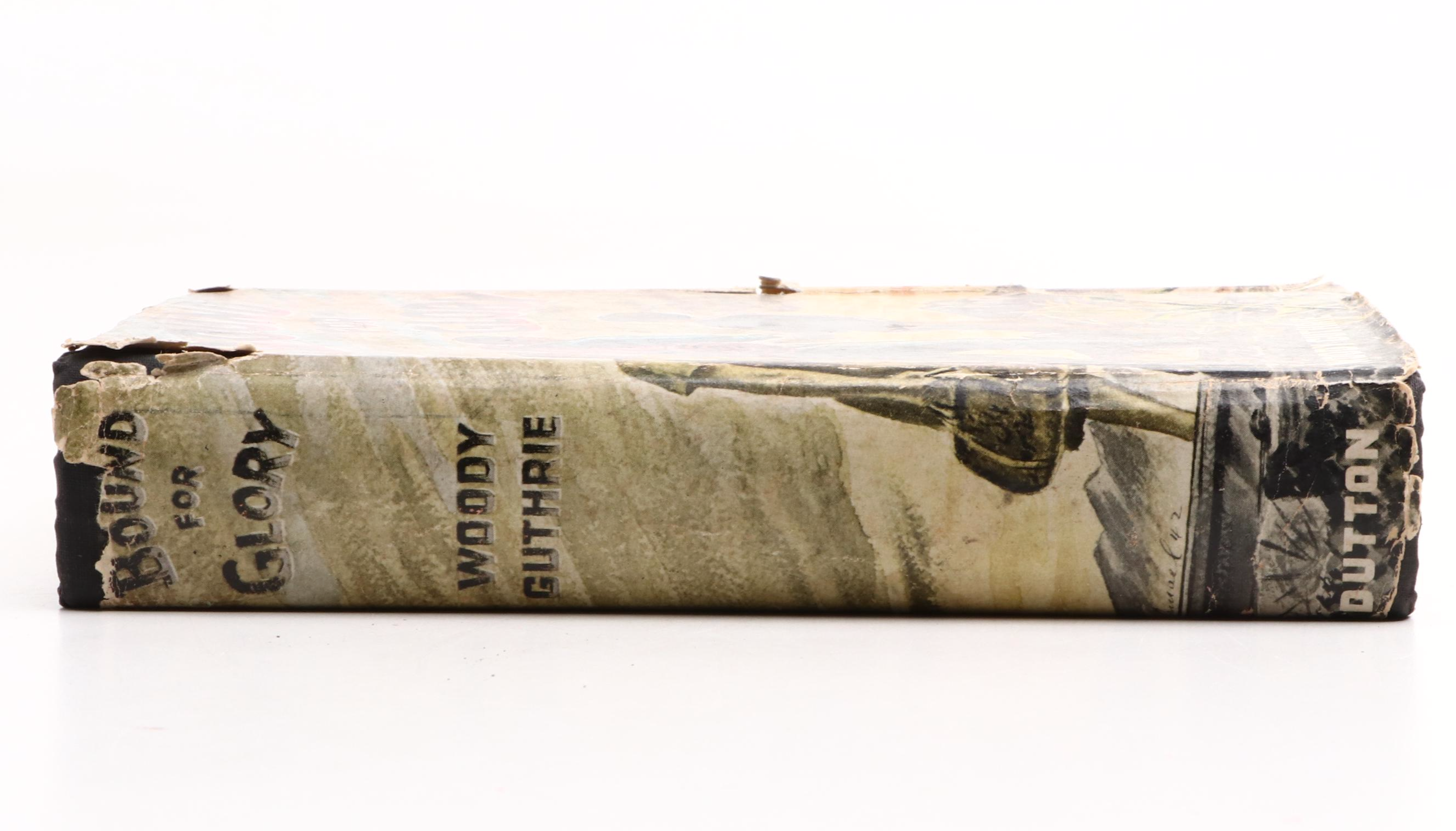 First Edition "Bound for Glory" by Woody Guthrie, 1943