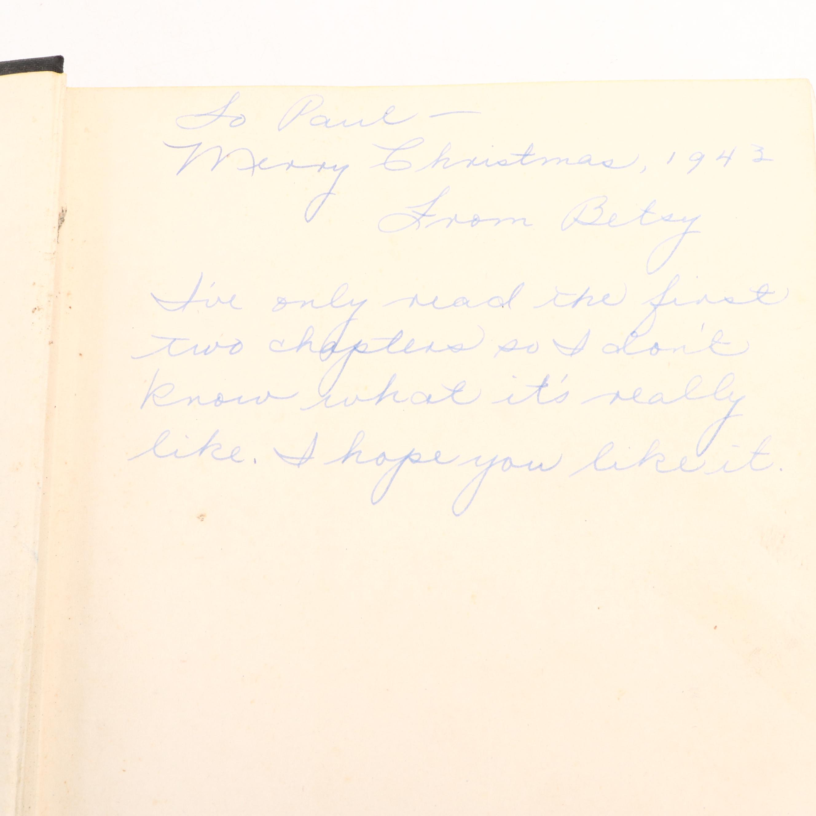 First Edition "Bound for Glory" by Woody Guthrie, 1943
